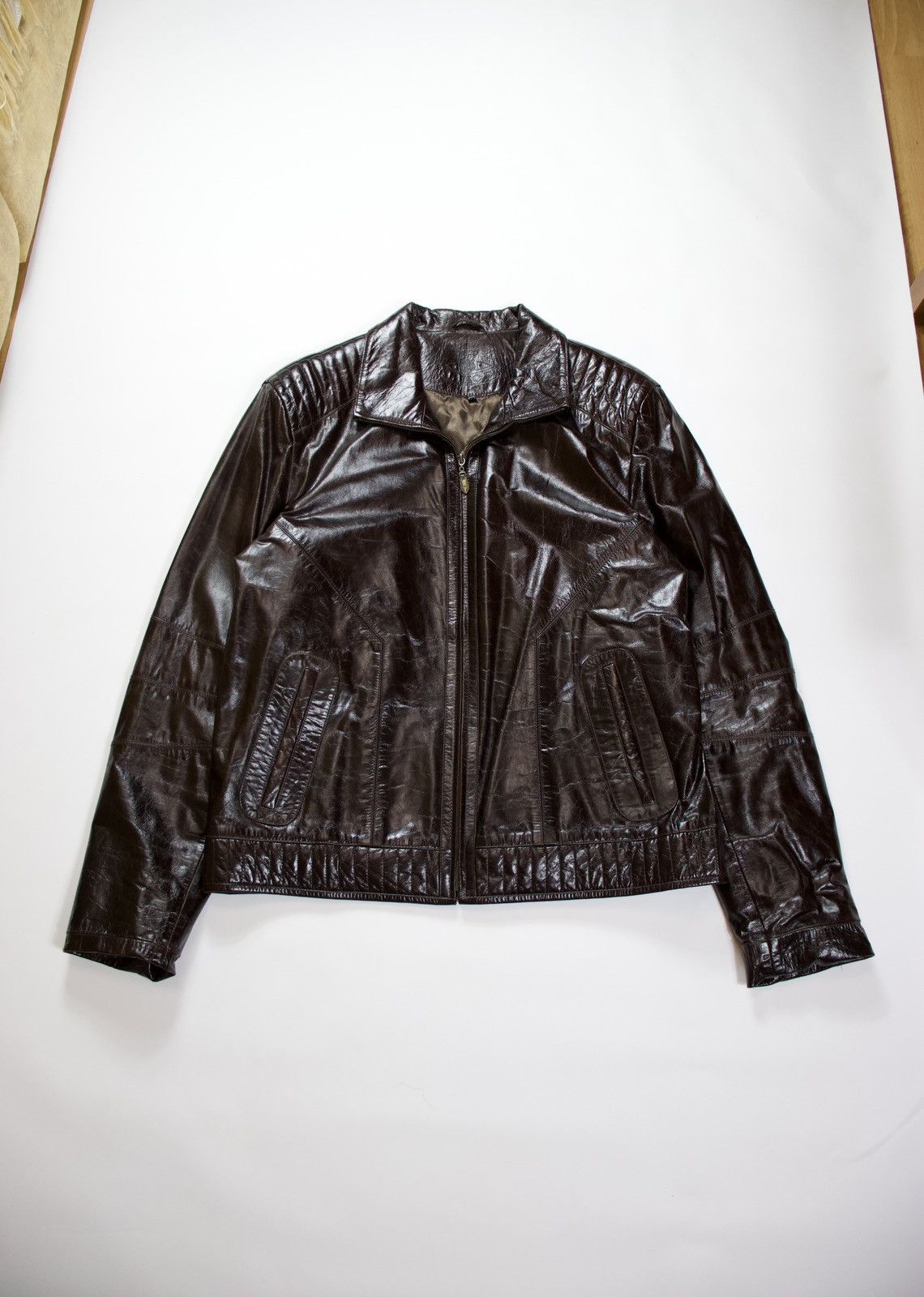 Vintage 90’s Lince Lambskin Leather Jacket Rare OG Size US L / EU 52-54 / 3 - 1 Thumbnail