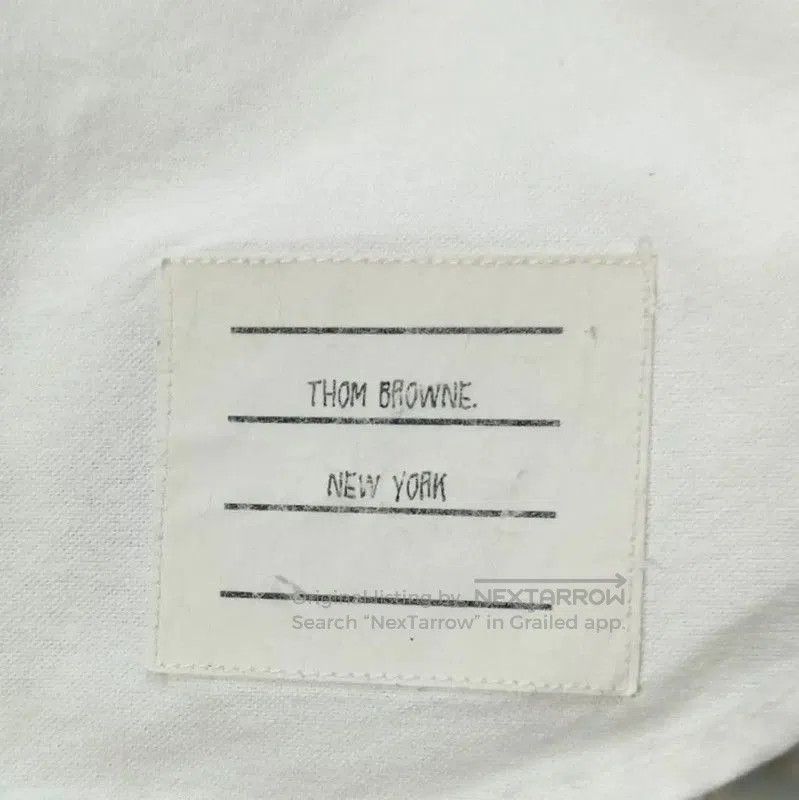 Thom Browne Thom Browne White Cotton Women's Shirt . Size M / US 6-8 / IT 42-44 - 3 Thumbnail