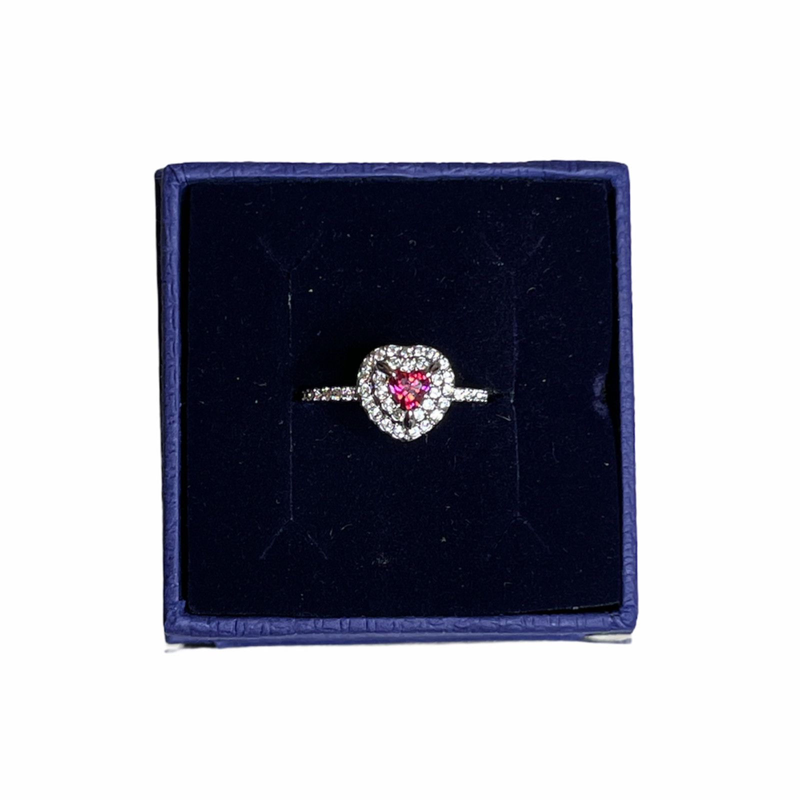 Swarovski Swarovski One Ring Heart Red Size 7 US / 55 EU Size ONE SIZE - 8 Thumbnail