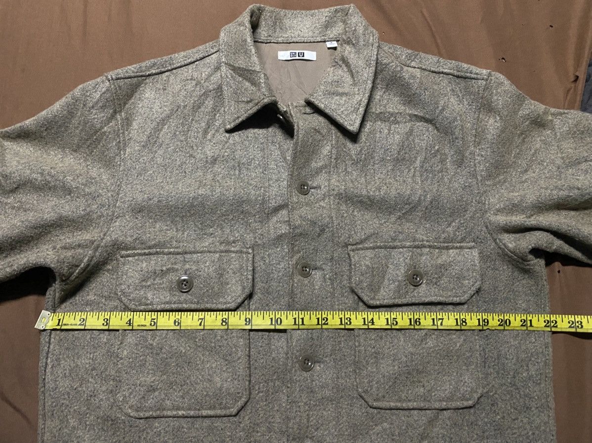 Lemaire × Uniqlo ❗️OFFER❗️Uniqlo U Lemaire Two Pocket Wool Shirt Jacket Size US M / EU 48-50 / 2 - 7 Thumbnail