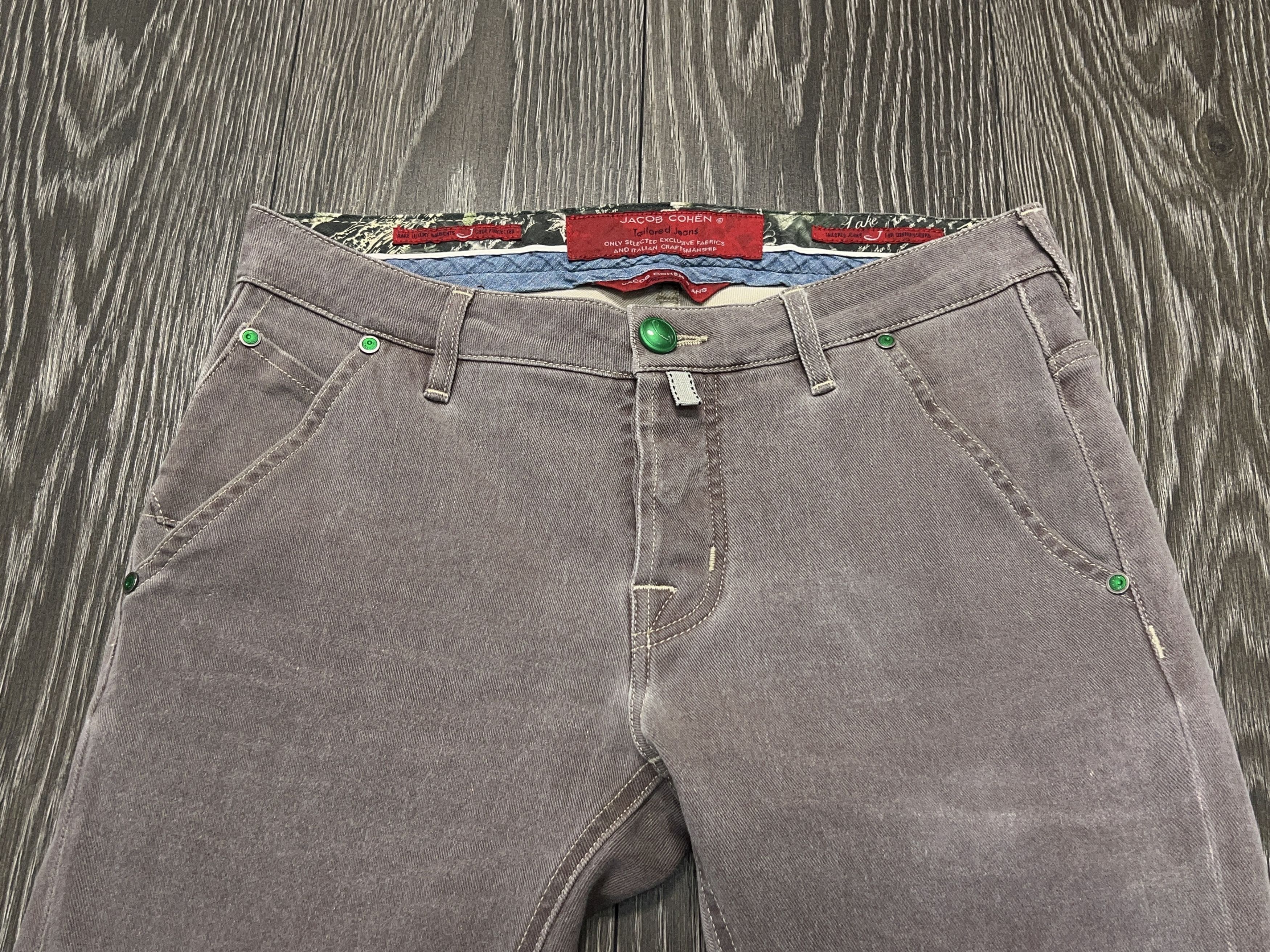 Jacob Cohen 613 CP Denim Cotton Elastane Jeans Pants Trousers Size 31 Size US 31 - 5 Thumbnail