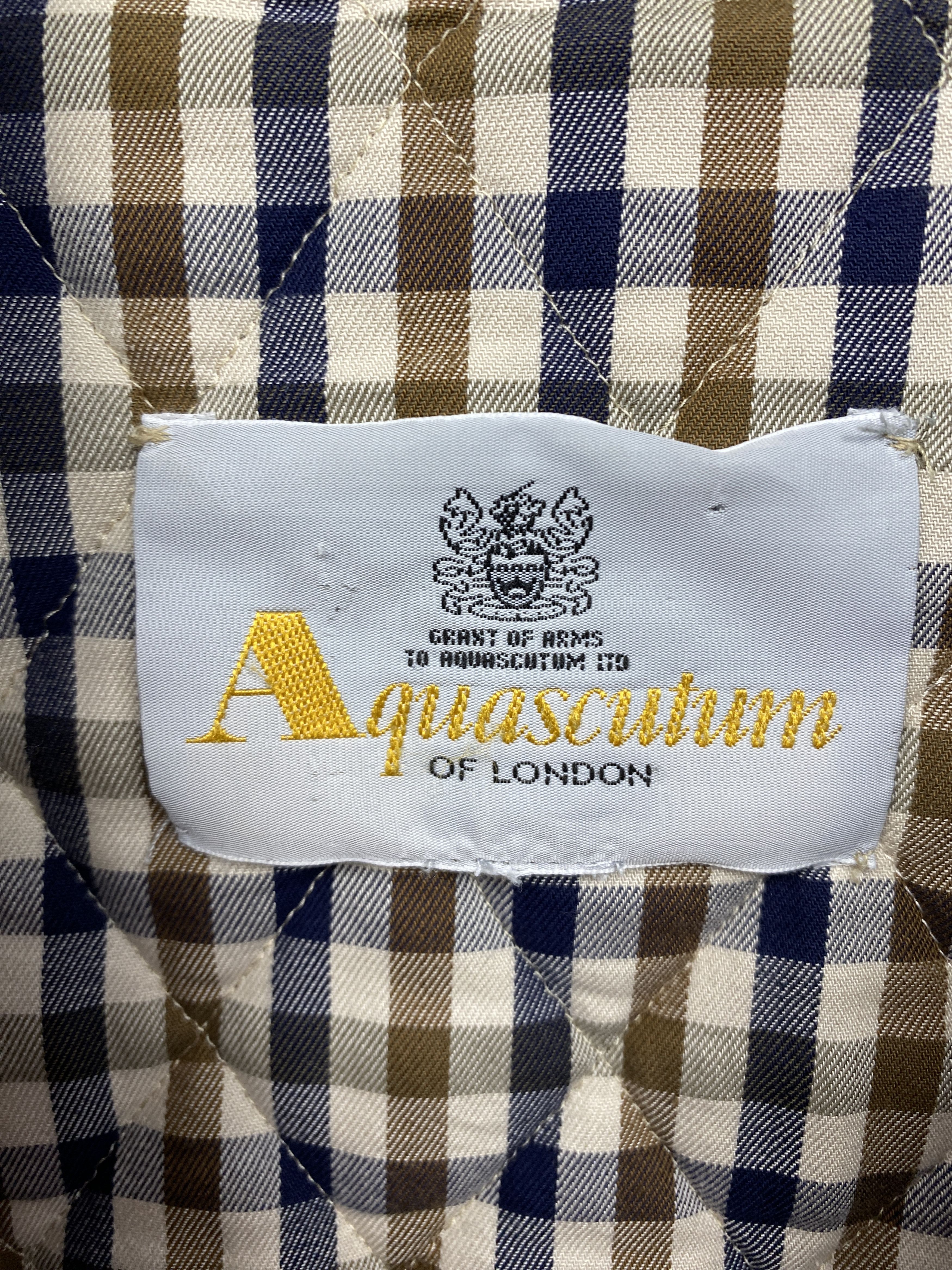 Aquascutum × Vintage Aquascutum Vintage Womens Quilted Jacket Size L / US 10 / IT 46 - 3 Thumbnail