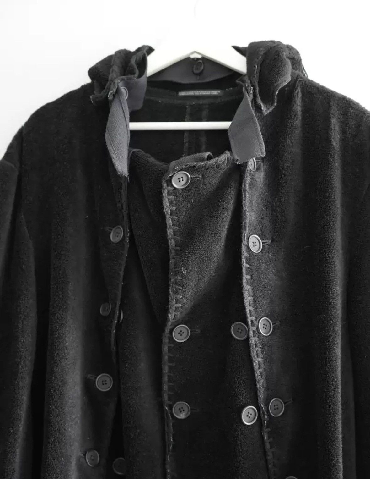Yohji Yamamoto Yohji Yamamoto 21aw hand sewn multi button coat Size US L / EU 52-54 / 3 - 3 Thumbnail