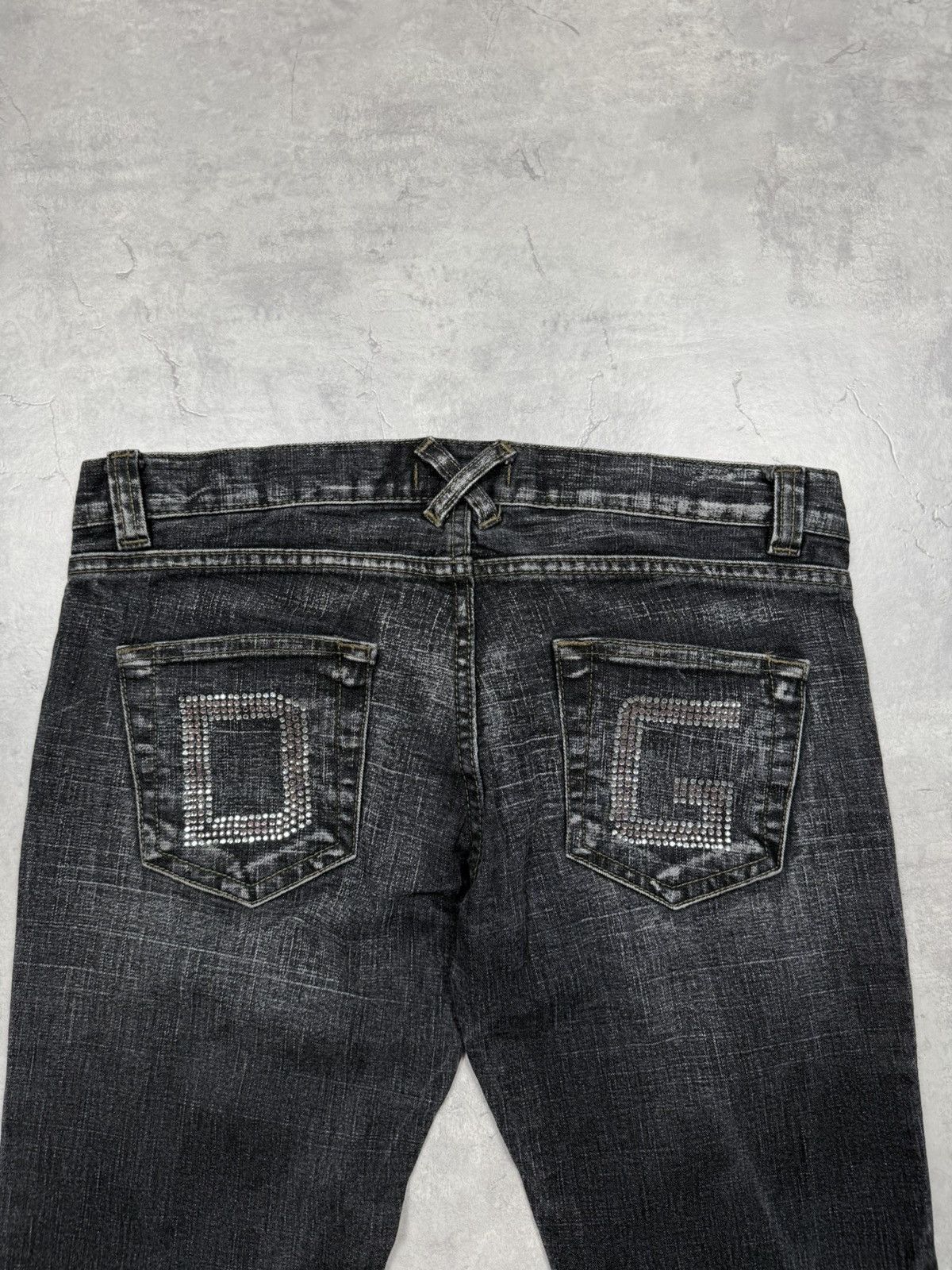 Dolce & Gabbana Dolce Gabbana Big Logo Vintage Jeans Size 32" / US 10 / IT 46 - 2 Thumbnail