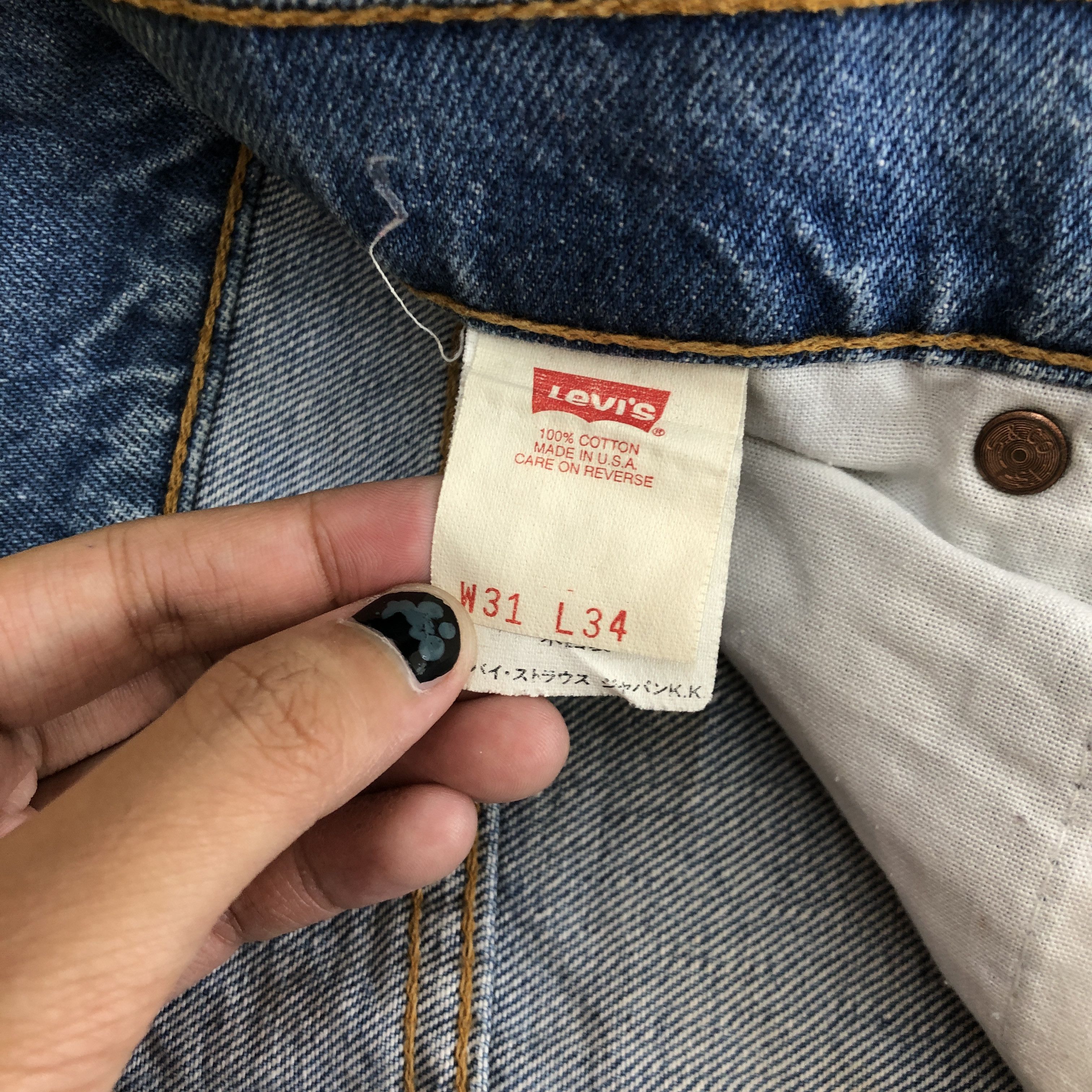 Levi's Vintage Levis Jeans Levi's 520 Denim Sun Faded Levis Pants Size US 30 / EU 46 - 7 Thumbnail