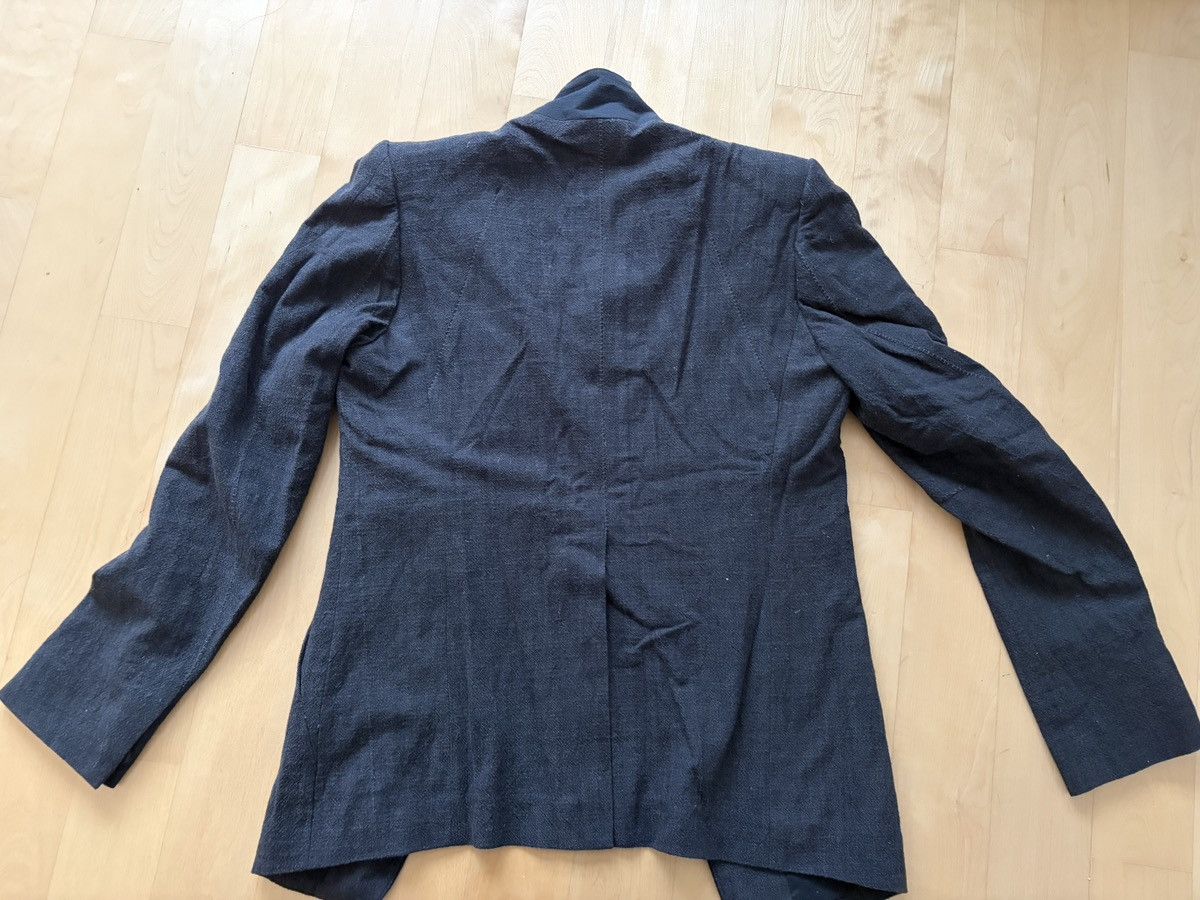 D.Hygen No Lapel Tailored Jacket Black [JP Size 2] Size 36S - 6 Thumbnail