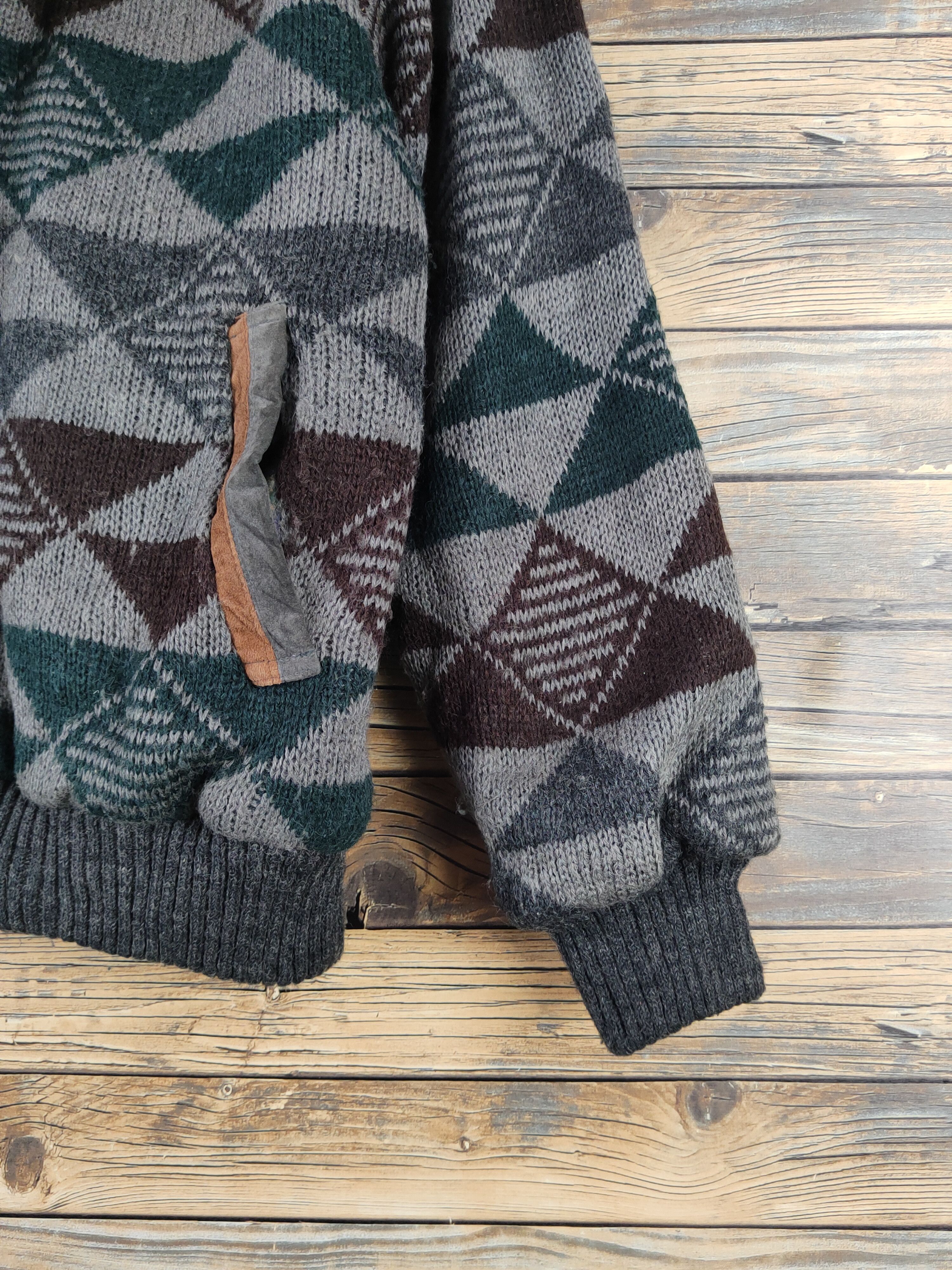 Vintage DL Bi Colman Dark Gray Knitwear Sweaters #1380 Size US L / EU 52-54 / 3 - 6 Thumbnail