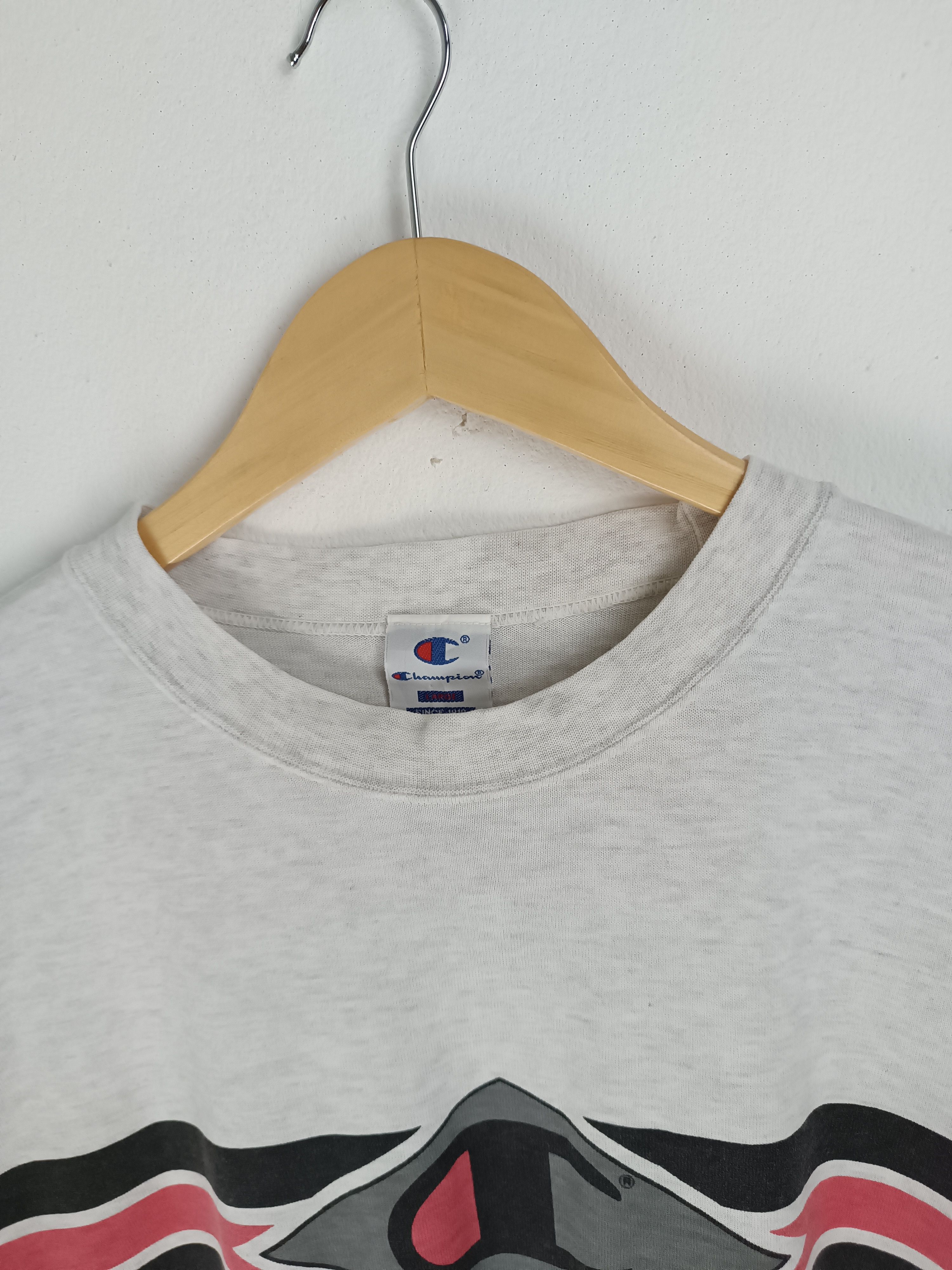 Champion VINTAGE 90'S CHAMPION VERY RARE DESIGN SINGLE STITCH TEE Size US L / EU 52-54 / 3 - 8 Thumbnail