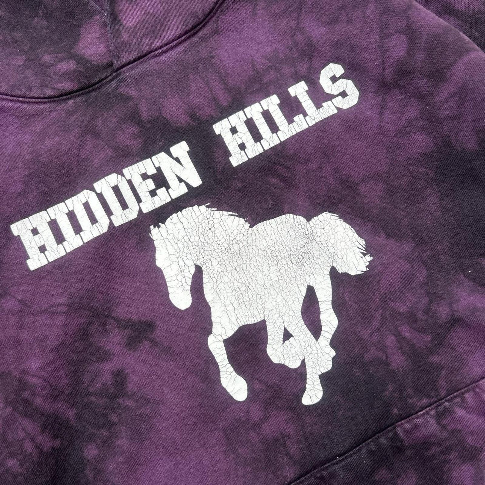 Other Vintage hidden hills purple tie dye pull over hoodie Size US XL / EU 56 / 4 - 2 Thumbnail