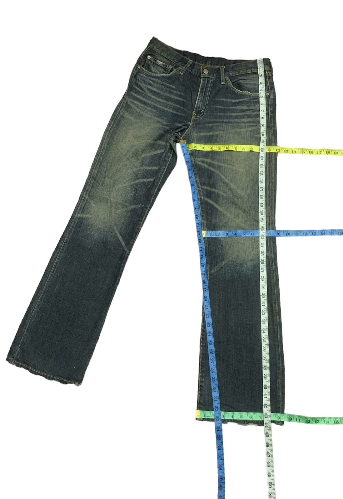 Levi's Vintage Levi’s 517 Flared Faded Wash Jeans Denim Size US 33 - 16 Thumbnail