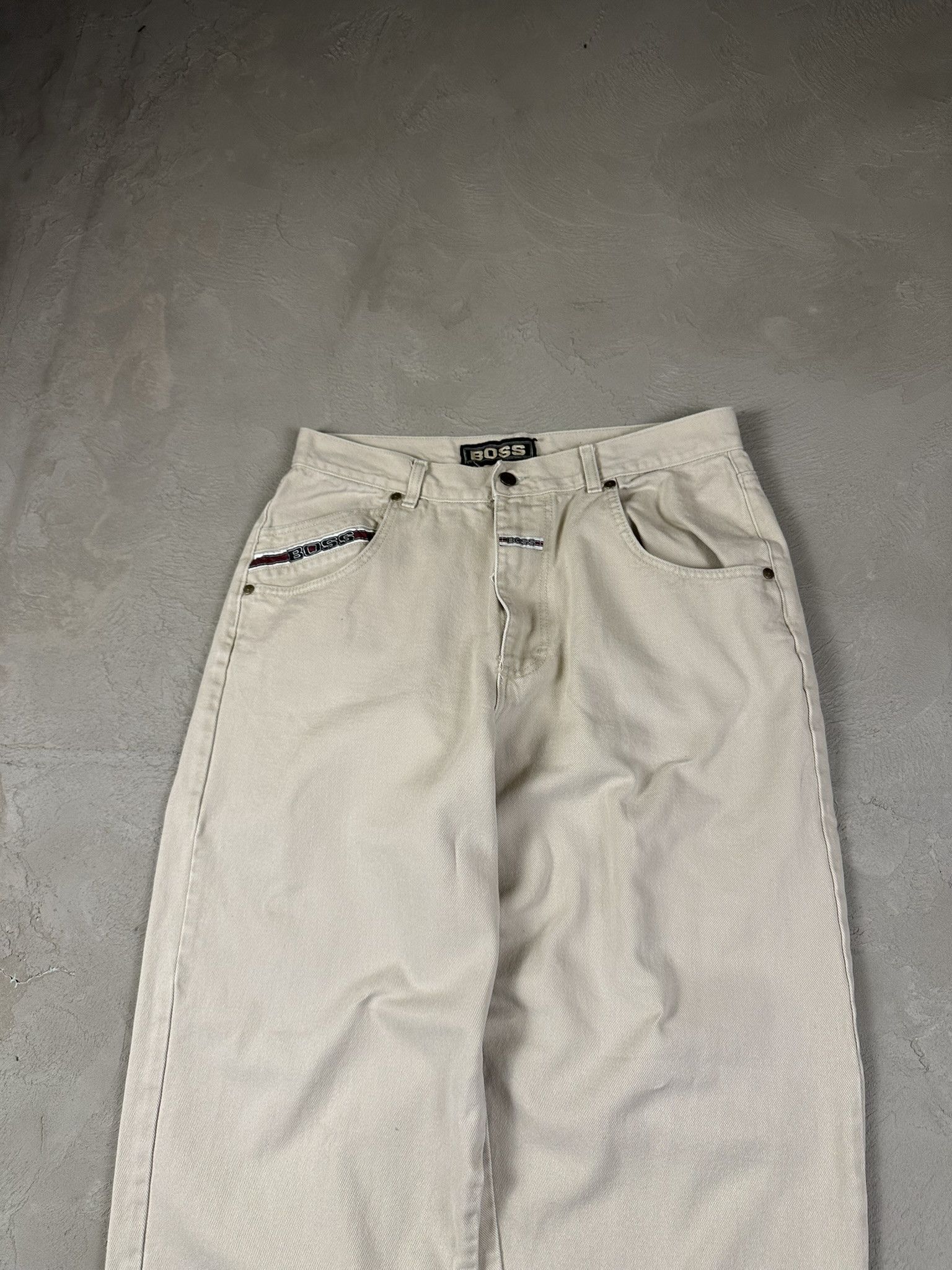 Vintage 90s Vintage BOSS Oversized Hiphop Skate Denim Pants Size US 32 / EU 48 - 3 Thumbnail