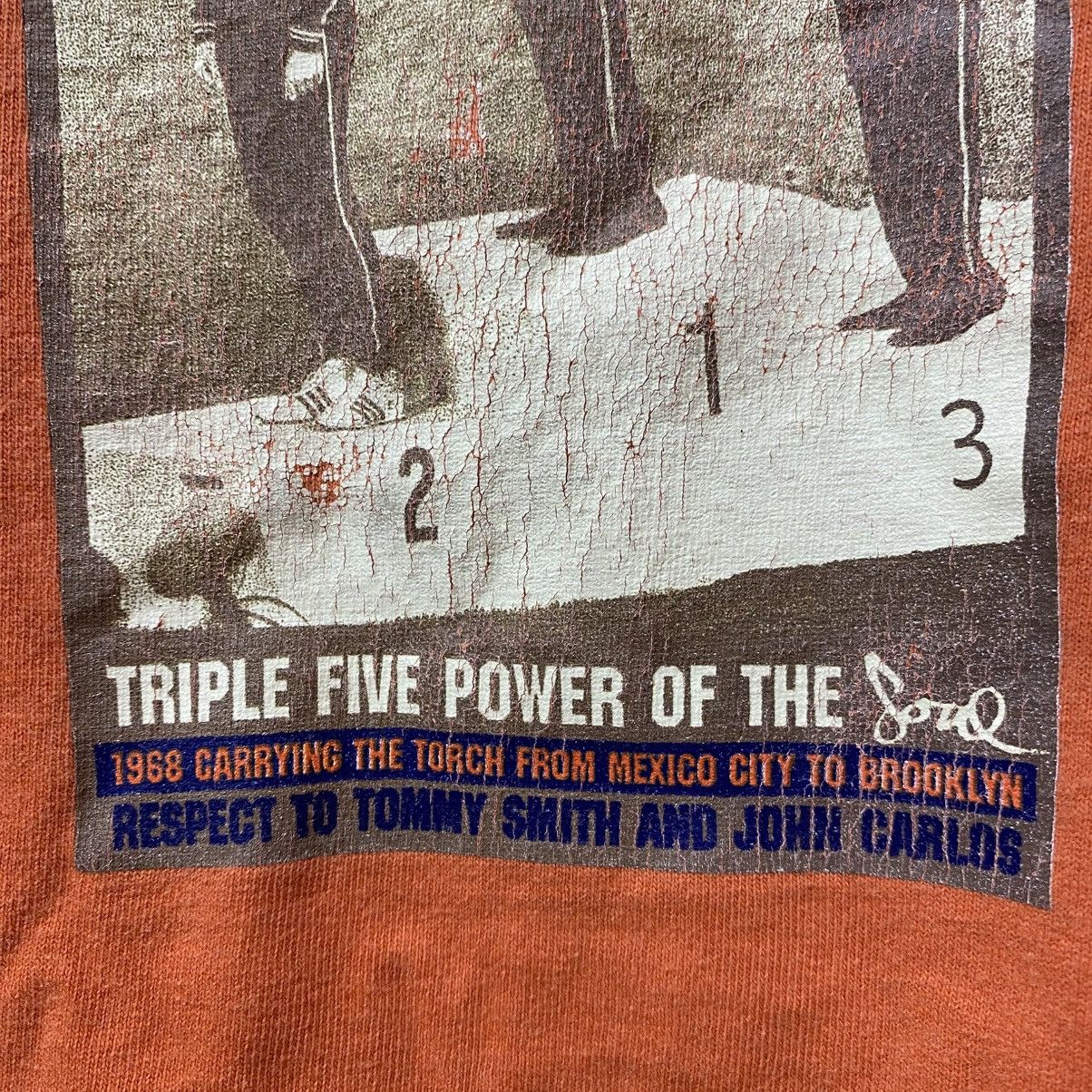 Triple 5 Soul Vintage 00s Triple 5 Soul Olympics Black Power Graphic Tee Size US M / EU 48-50 / 2 - 3 Thumbnail