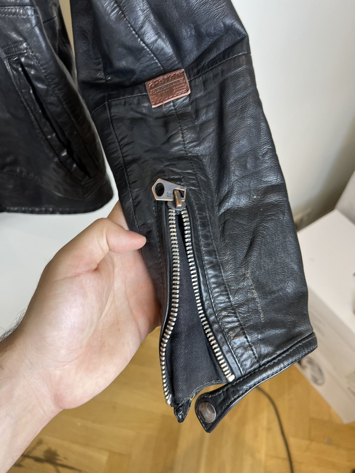 G-Star Leatherjacket G-Star Size US M / EU 48-50 / 2 - 7 Thumbnail