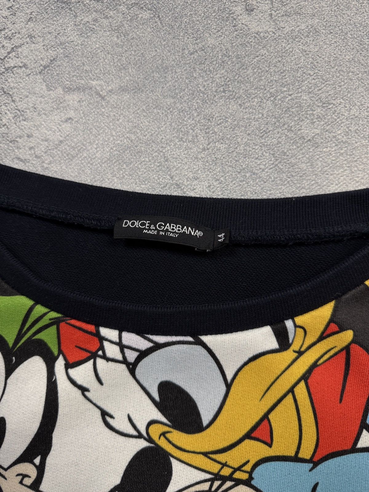 Disney DOLCE & GABBANA MICKEY MOUSE Sweatshirt Size Small Size US S / EU 44-46 / 1 - 3 Thumbnail