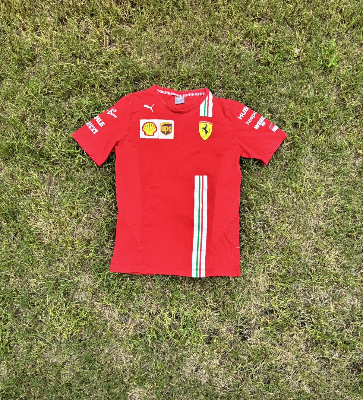 Puma T-SHIRT MAILLOT HOMME FERRARI CHARLES LECLERC 2019 Size US S / EU 44-46 / 1 - 1 Thumbnail
