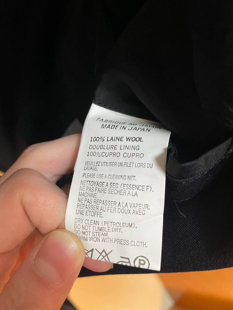 Yohji Yamamoto Yohji Yamamoto size 2 08 SS Defeated Remnant Dove Suit 2501 Size 38R - 8 Thumbnail
