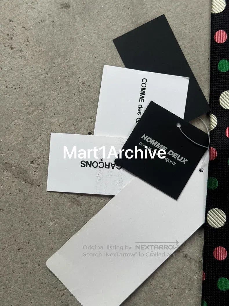 Comme des Garcons Comme Des Garcons Colorful Polka Dot Tie Size ONE SIZE - 4 Thumbnail