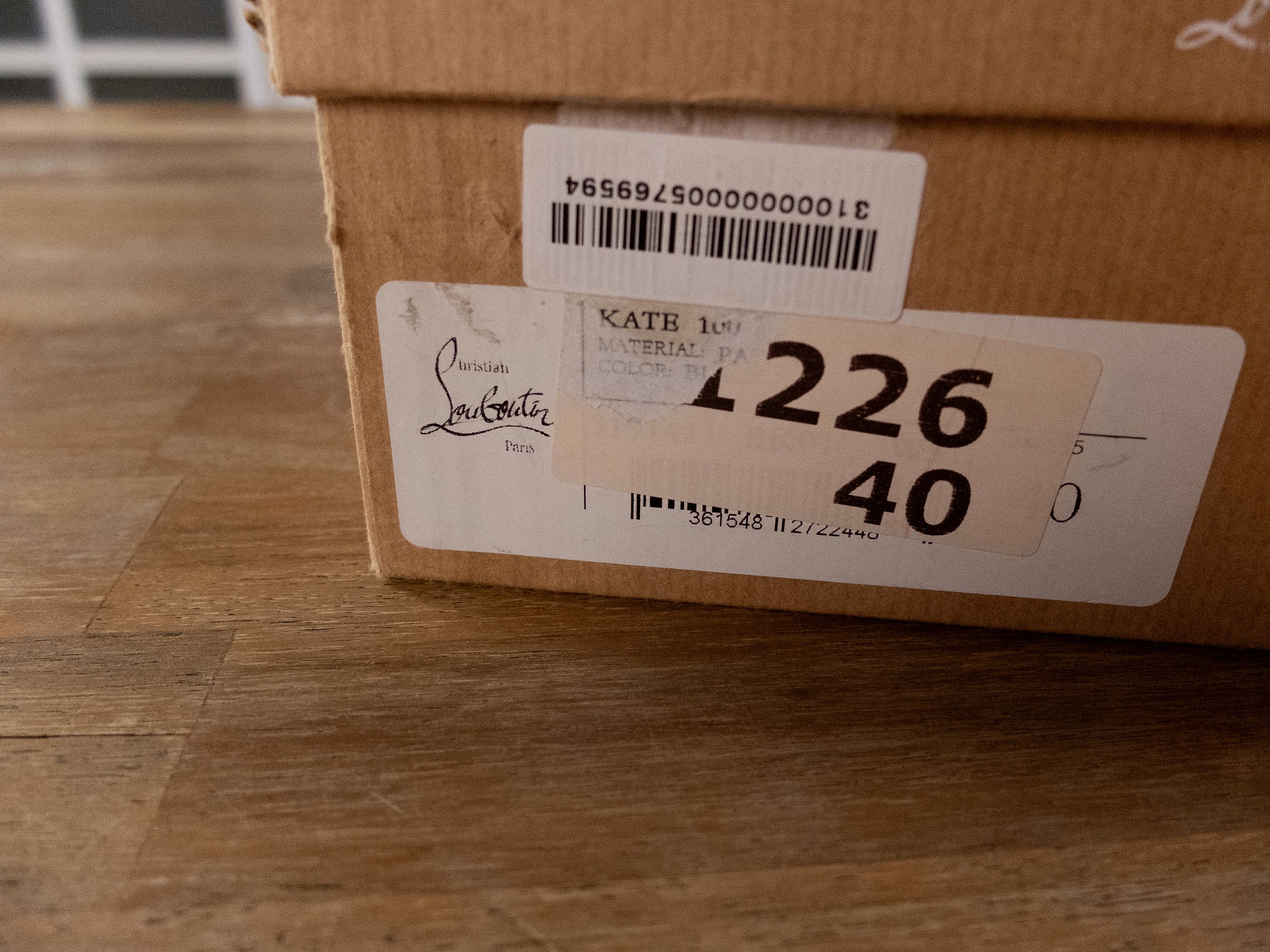 Christian Louboutin CHRISTIAN LOUBOUTIN Kate black patent leather pumps 10 Size US 10 / IT 40 - 13 Thumbnail
