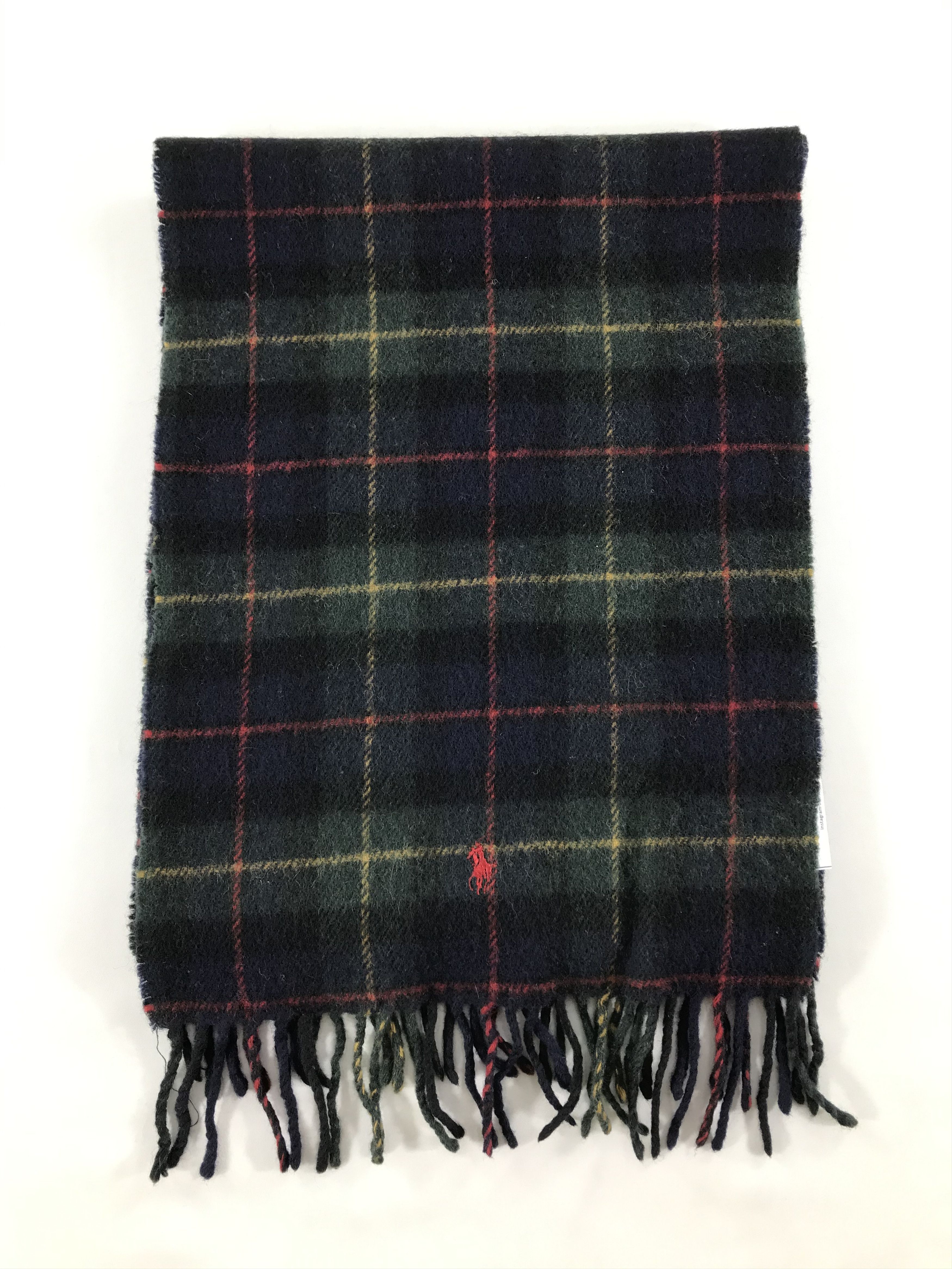 Polo Ralph Lauren Vintage Polo Ralph Lauren Scarf/Muffler/Neckwear MF1460 Size ONE SIZE - 2 Thumbnail