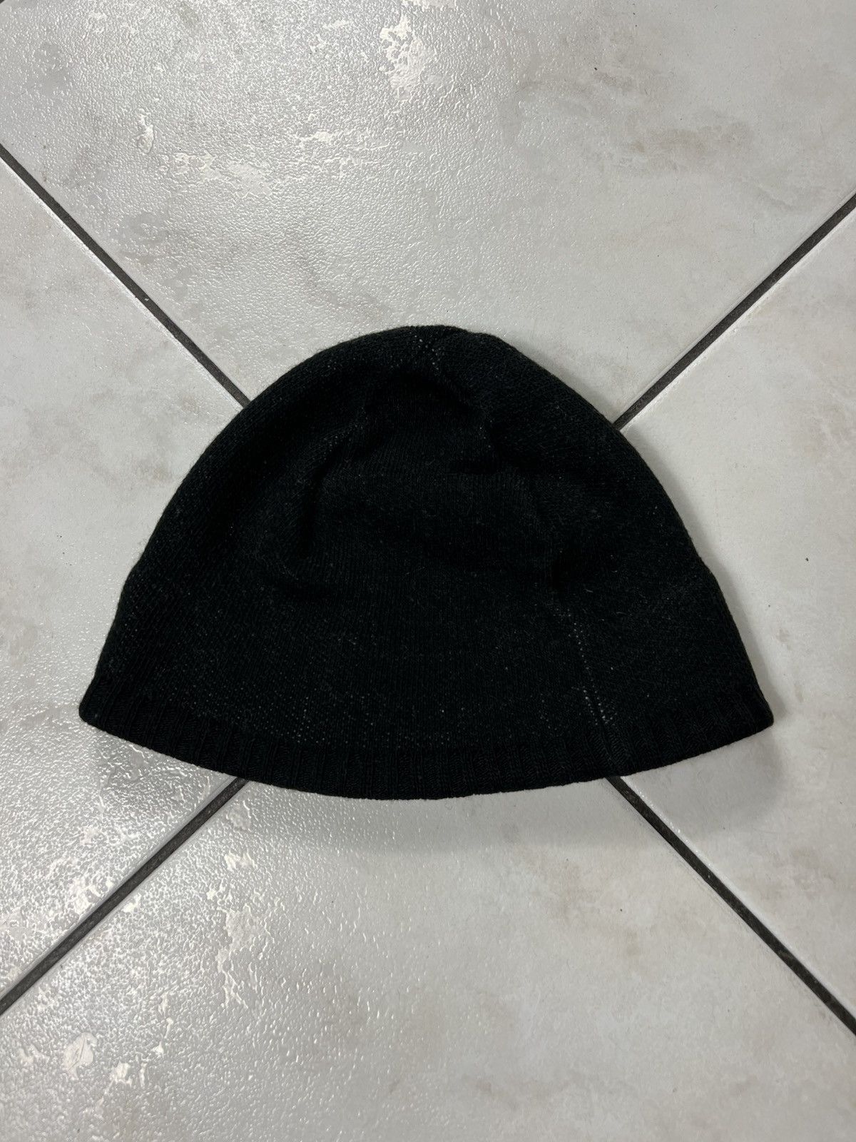 Lacoste Vintage Lacoste y2k knitted crocodile big logo drill beanie Size ONE SIZE - 10 Thumbnail