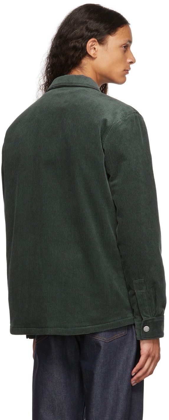 A.P.C. A.P.C. Corduroy Alex Jacket in Dark Green Size US S / EU 44-46 / 1 - 9 Thumbnail