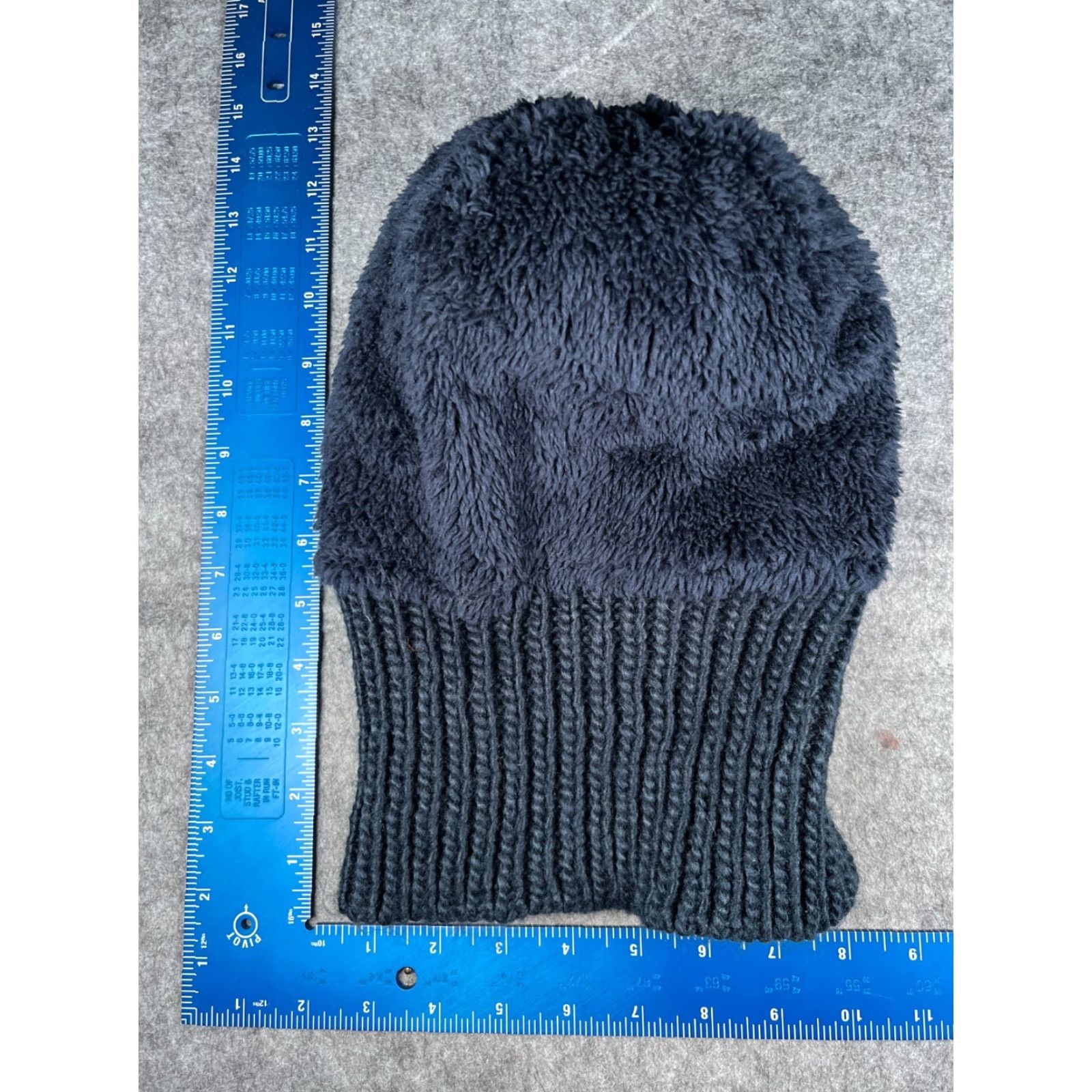 Steve Madden Steve Madden Beanie Women One Size Blue Knit Acrylic Polyester Lined Pom Ski Hat/Cap Screen Logo Accessories Clothing Size ONE SIZE - 6 Thumbnail