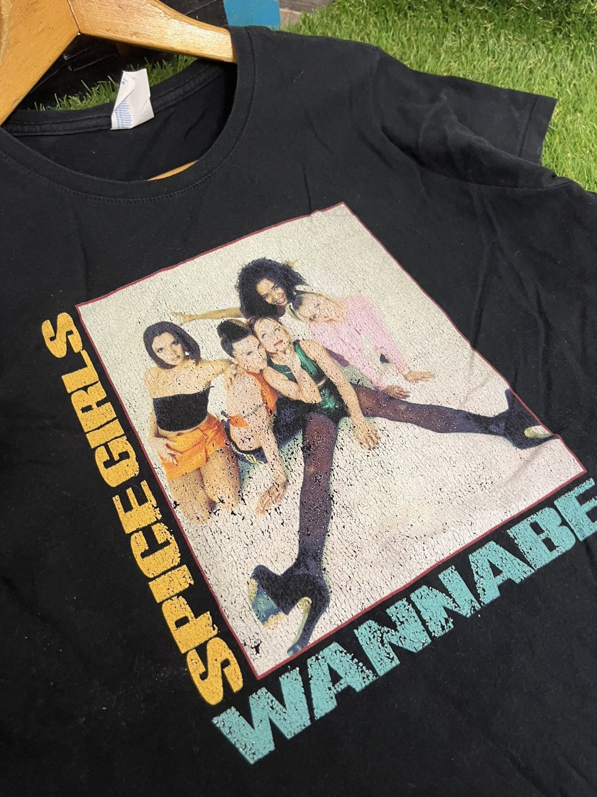 Band Tees × Vintage Spice Girls T Shirt Tee Janet Jackson Chapman Backsreet Size US M / EU 48-50 / 2 - 5 Thumbnail