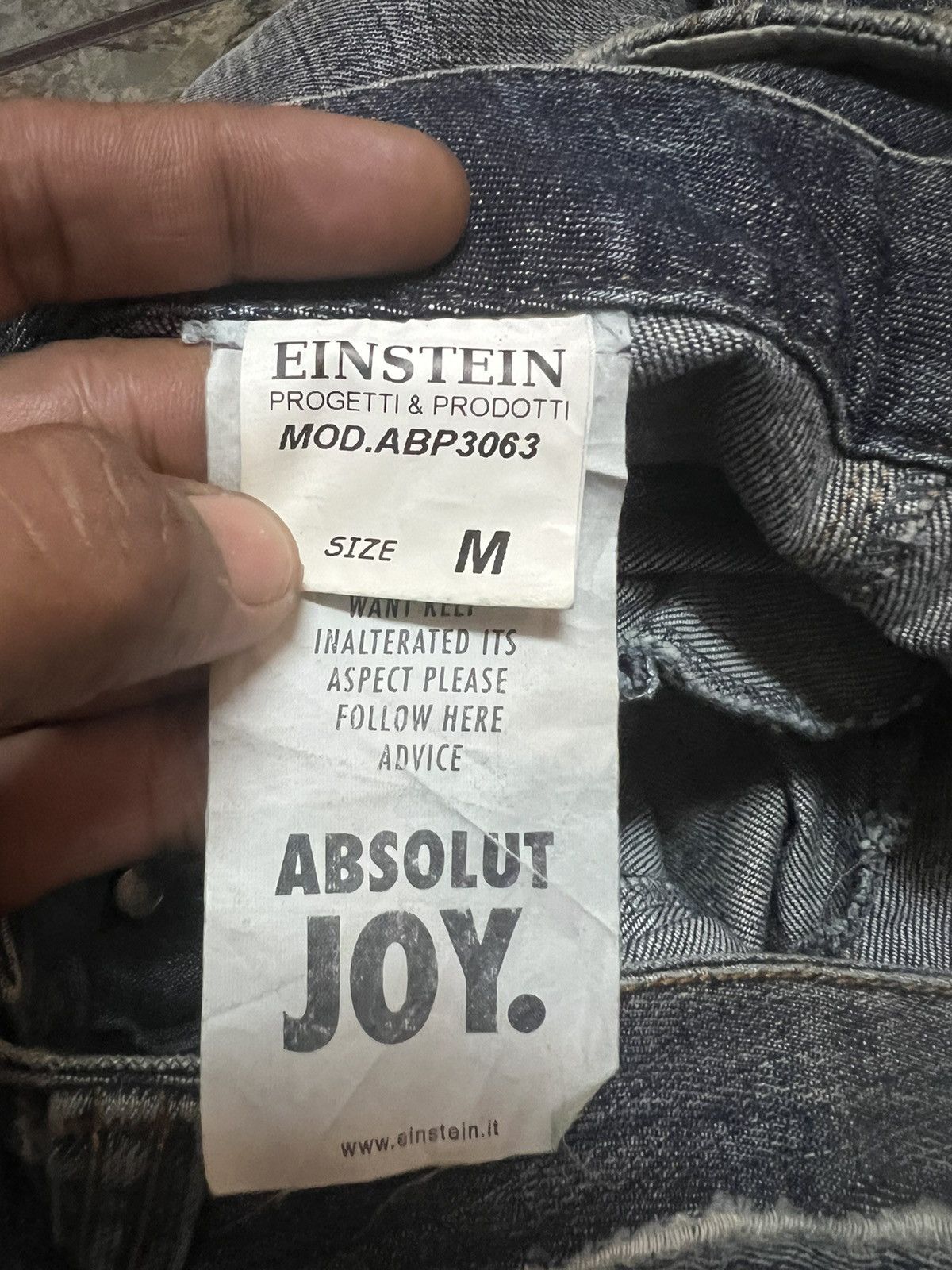 Japanese Brand SICK💥ABSOLUT JOY PATCHWORK DISTRESSED DENIM PANT Size US 32 / EU 48 - 11 Thumbnail