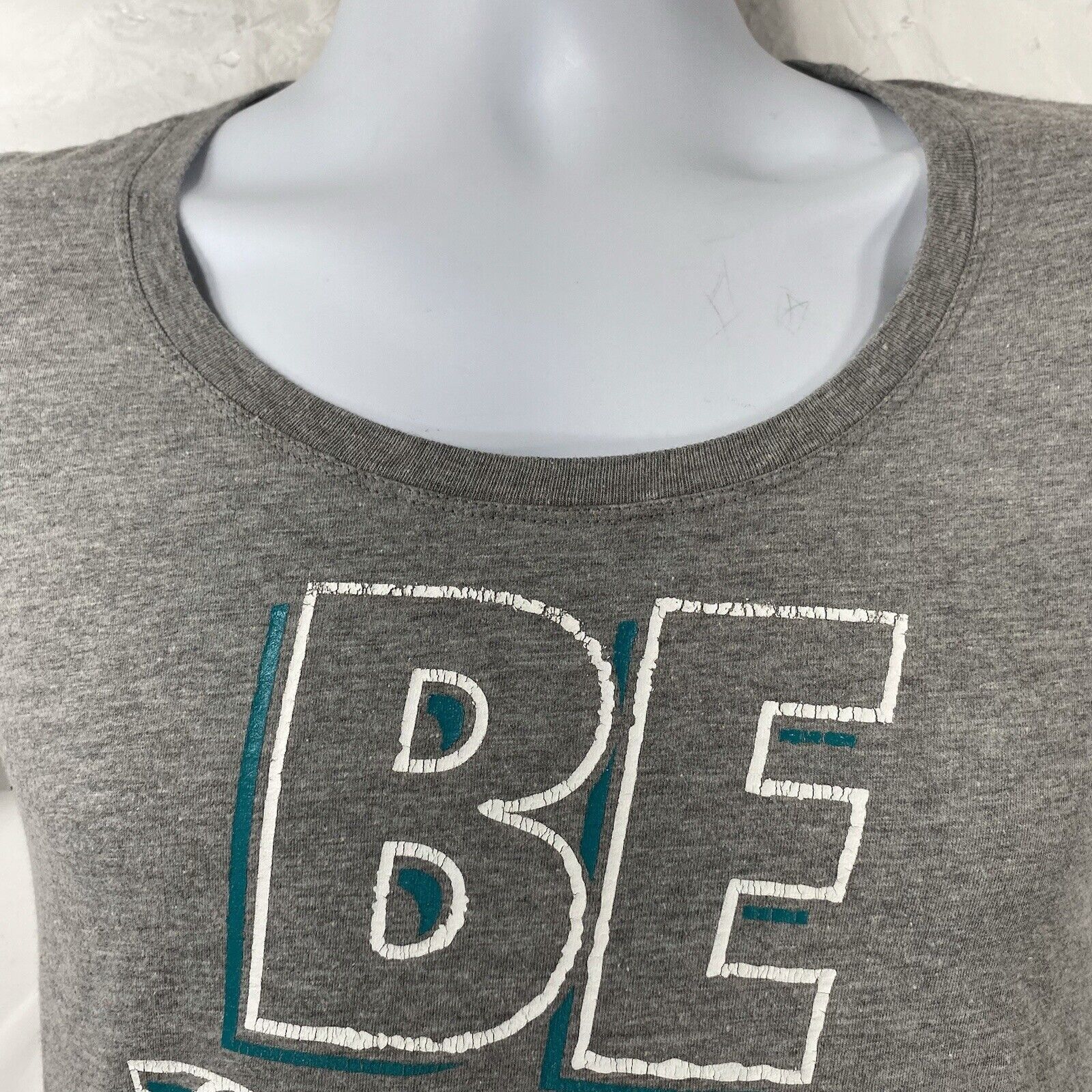 Nike Nike Small Athletic Cut "Be Bold" Gray Graphic T Shirt Size S / US 4 / IT 40 - 2 Thumbnail