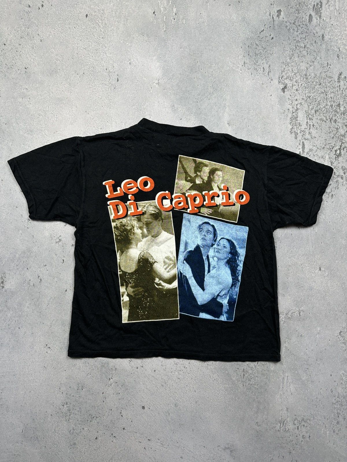 Vintage Vintage 90s Leonardo Dicaprio Leo Archiv Movie Tee Rare Hype Size S / US 4 / IT 40 - 2 Thumbnail