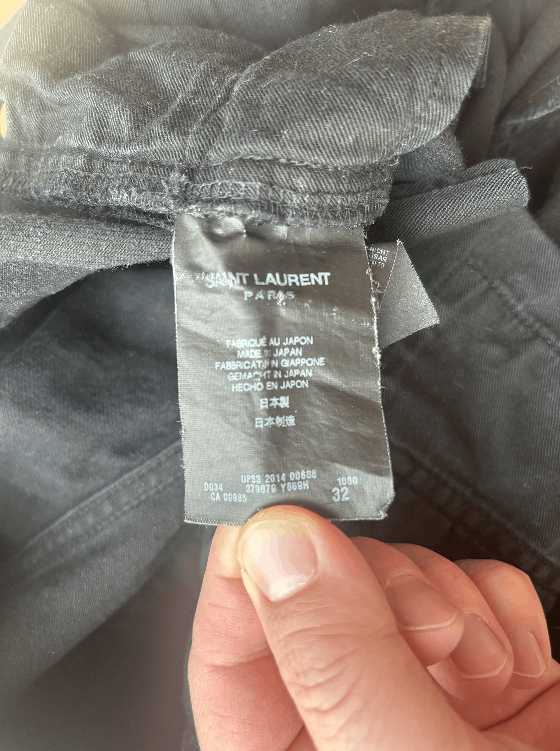 Saint Laurent Paris RARE D09 SS15 HEDI SAINT LAURENT JEANS 32 Size US 32 / EU 48 - 4 Thumbnail