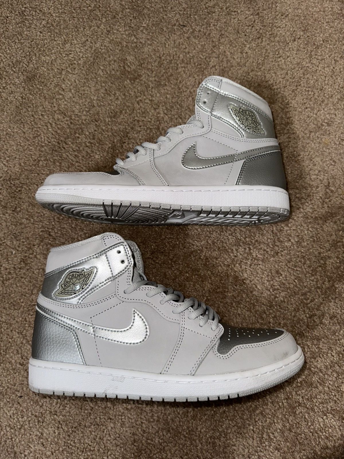 Jordan Brand Jordan 1 Retro High CO.JP Neutral Grey (2020) Size US 9 / EU 42 - 1 Thumbnail