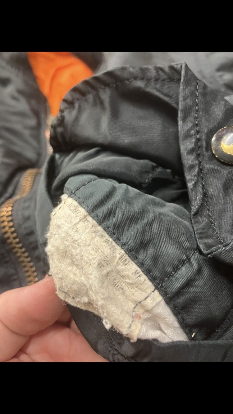 Alpha Industries × Vintage 70’s Alpha Industries MA-1 Bomber Jacket Size US M / EU 48-50 / 2 - 2 Thumbnail