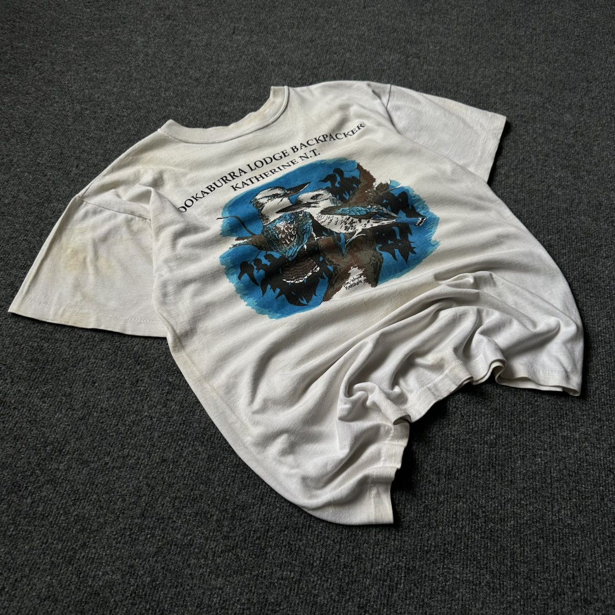 Y/Project VTG Adult T-shirts Man’s Kookaburra Lodge Backpackers 90s Size US XL / EU 56 / 4 - 3 Thumbnail