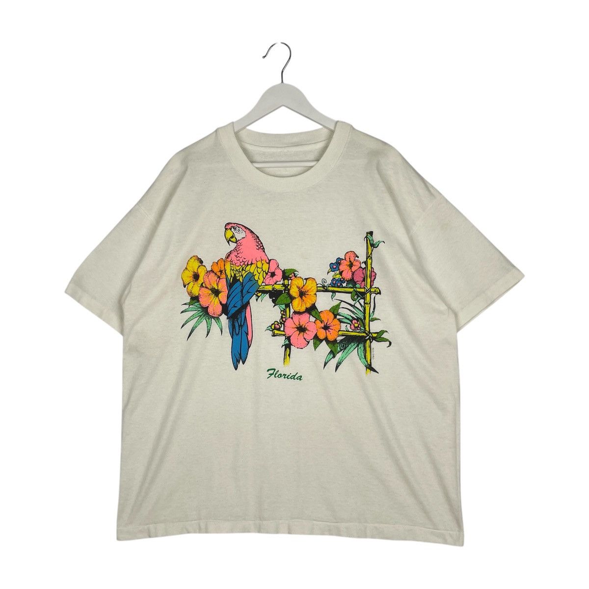 Designer × Vintage Vintage tropical bird shirt parrot florida Size L Size US L / EU 52-54 / 3 - 1 Thumbnail