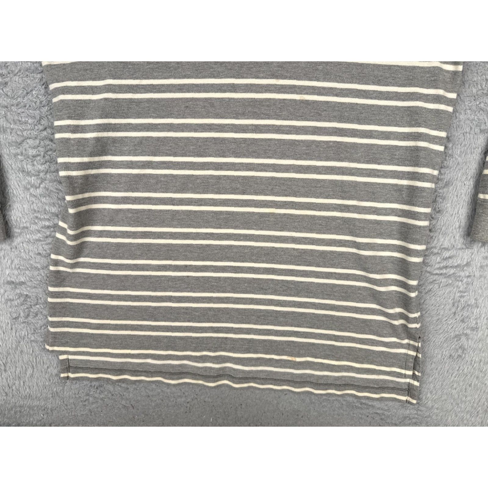 Polo Ralph Lauren Polo Ralph Lauren Polo Shirt Mens XL Gray Stripe Knit Long Sleeve Golf Rugby Size US XL / EU 56 / 4 - 5 Thumbnail