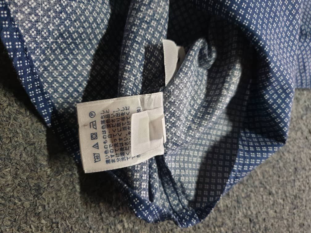 Lands' End Lands end japan traditional blue colour shirt Size US L / EU 52-54 / 3 - 4 Thumbnail