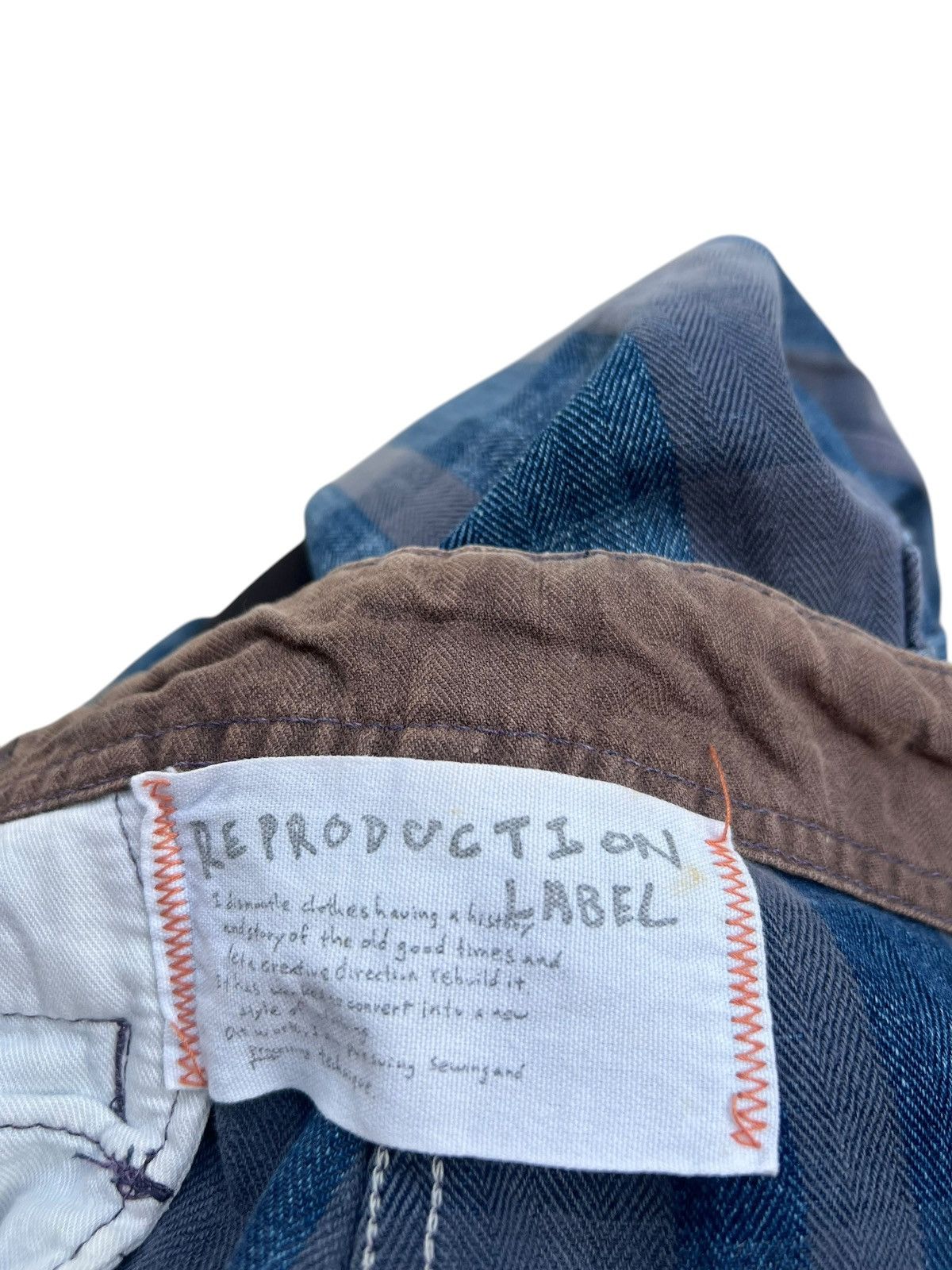 Vintage Reproduction Label Japan Rebuild Cargo Monkey Pant Trouser Size US 31 - 21 Thumbnail
