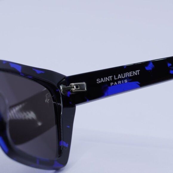 Saint Laurent Paris 🕶️New Saint Laurent SL 276 MICA 009 Sunglasses -Blue Havana Size ONE SIZE - 8 Thumbnail