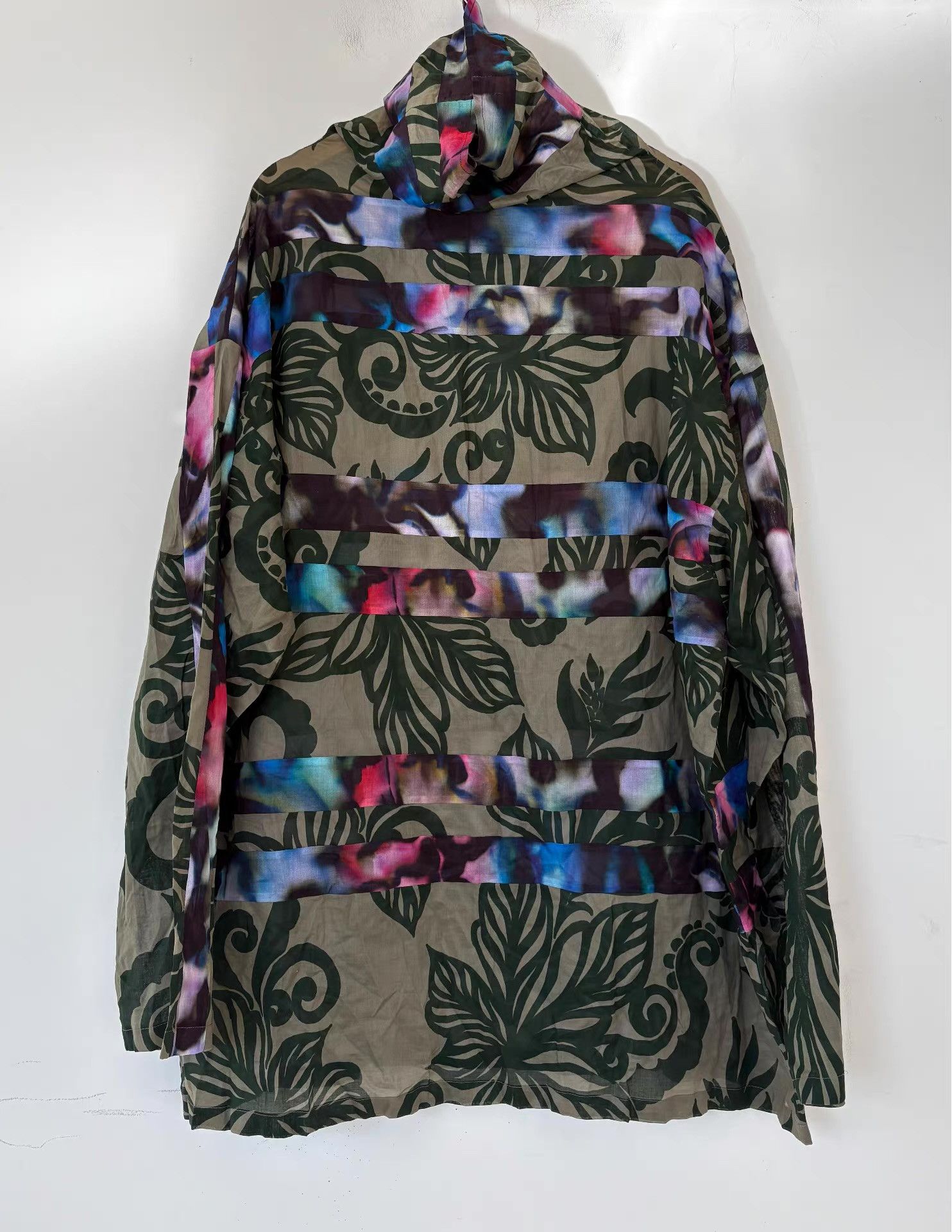 Dries Van Noten Dries Van Noten 23SS Men's Panelled Oversized T-shirt Ｑ21 Size US M / EU 48-50 / 2 - 1 Thumbnail