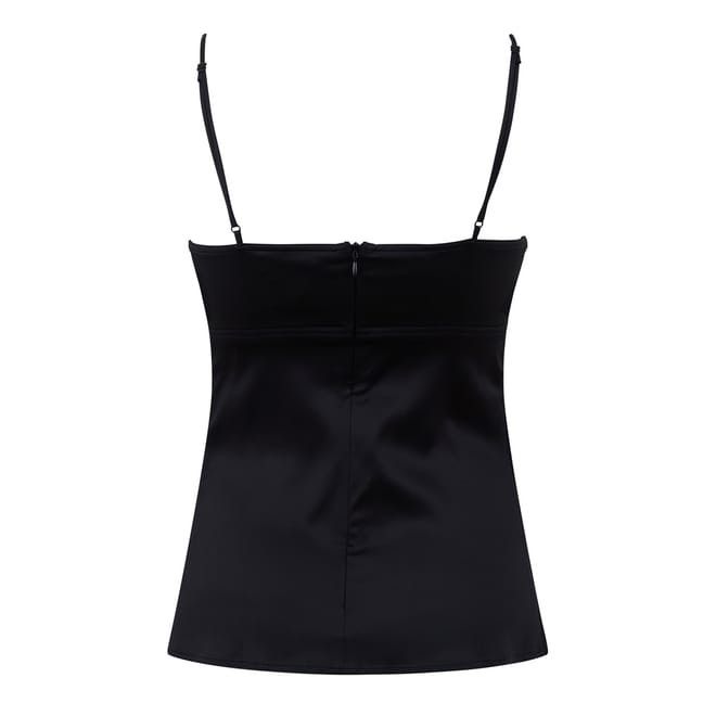 Bottega Veneta Bottega Veneta V-Neck Slim Fit Tank in Black Size S / US 4 / IT 40 - 2 Thumbnail