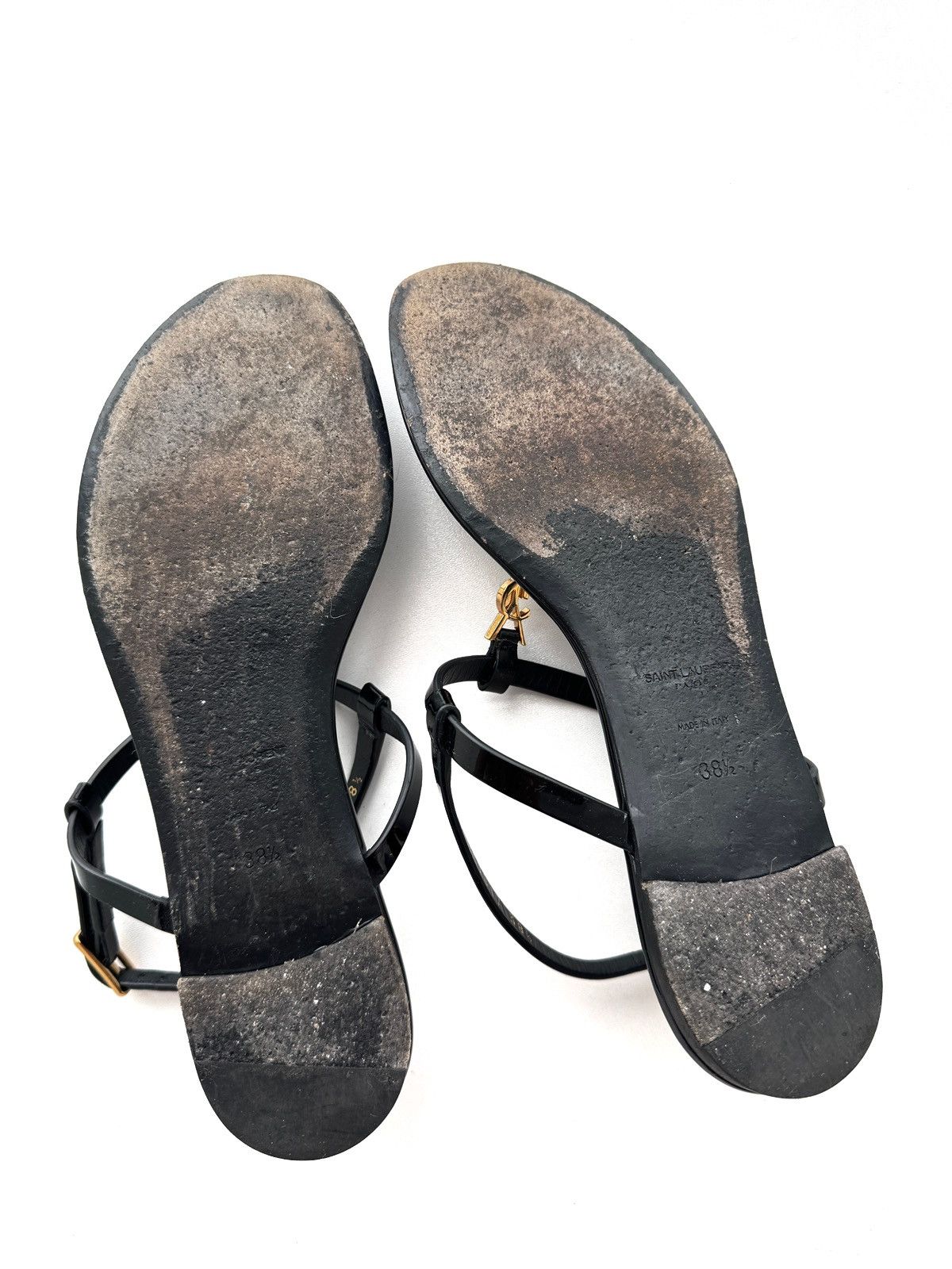 Saint Laurent Paris Saint Laurent Sandals Mini Logo Size US 7.5 / IT 37.5 - 8 Thumbnail