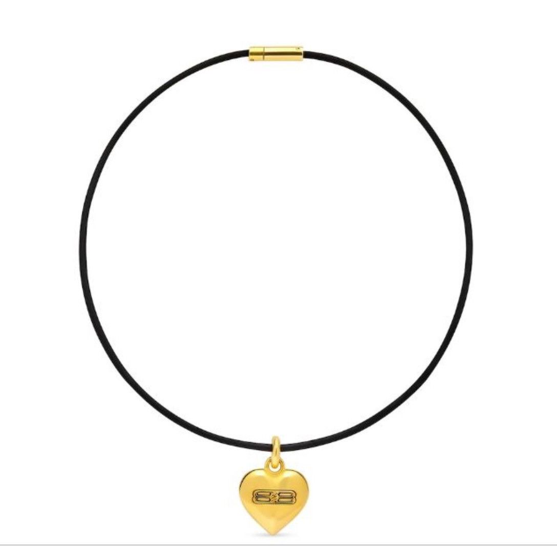 Balenciaga Balenciaga Icon Heart Necklace Size ONE SIZE - 1 Preview