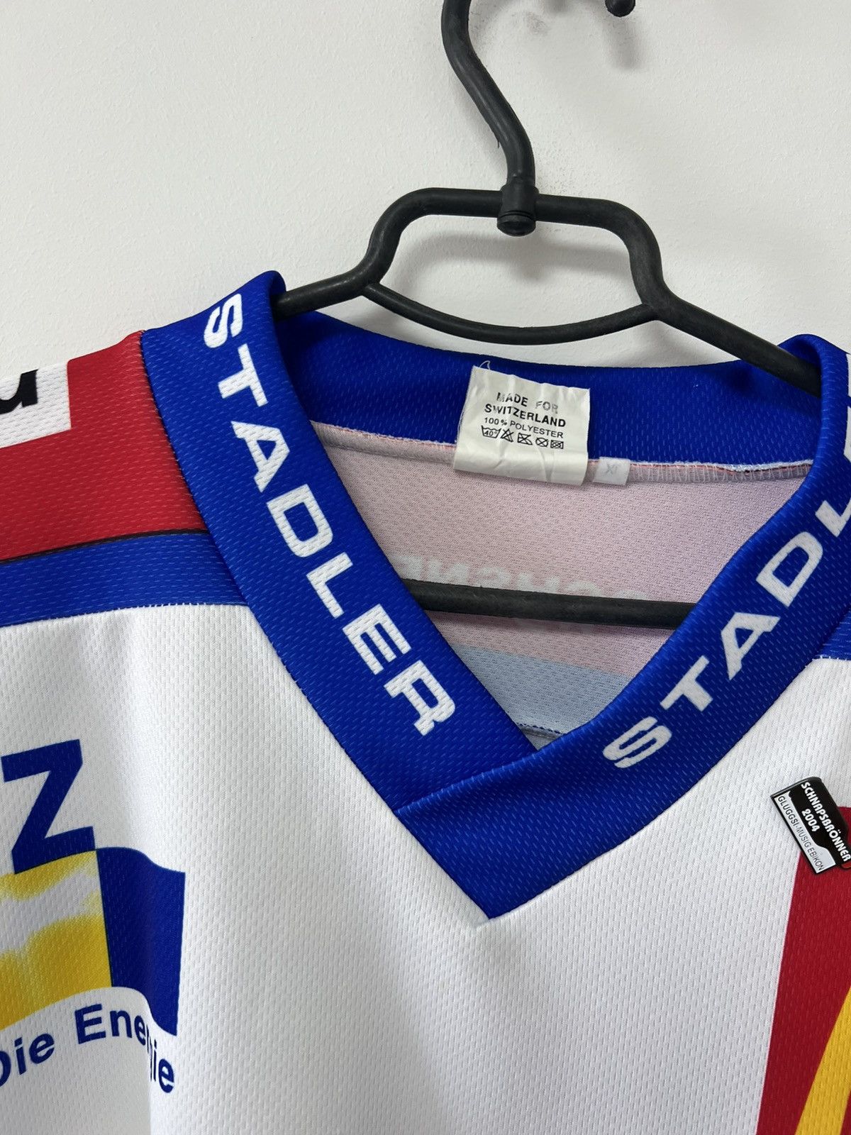 Vintage ZSC Lions Ice Hockey Jersey Ochsner Matchworn Salis #27 XL Size US XL / EU 56 / 4 - 9 Thumbnail