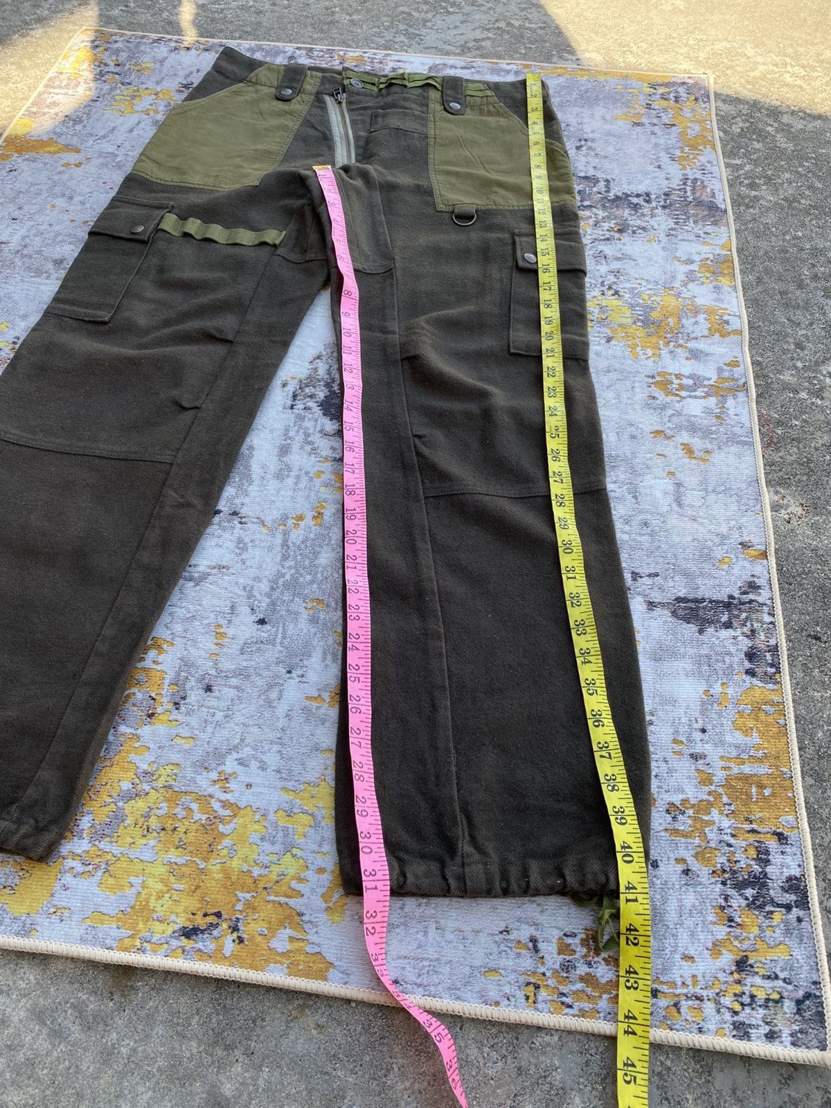 Japanese Brand Vintage Japanese Brands Wool Cargo Mobstyles Pants Size US 35 - 17 Thumbnail