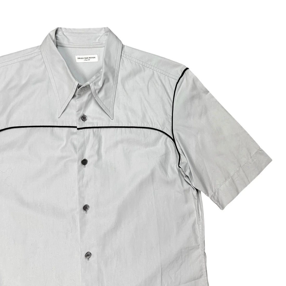 Dries Van Noten Dries Van Noten Western Piping Shirt - AW18 Size US S / EU 44-46 / 1 - 4 Thumbnail