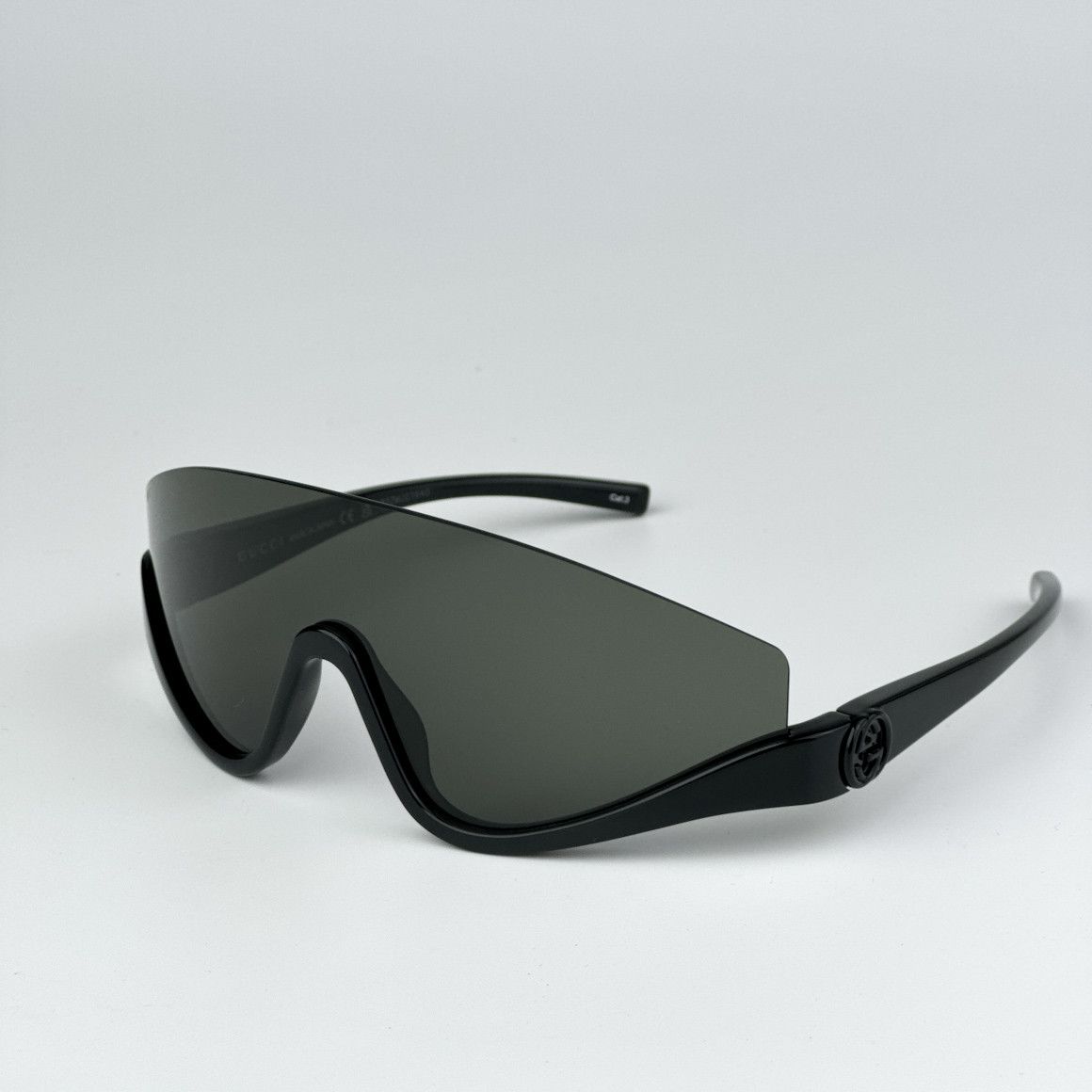 Gucci NEW Gucci GG1650S 001 Unisex Shield Mask Sunglasses Size ONE SIZE - 3 Thumbnail