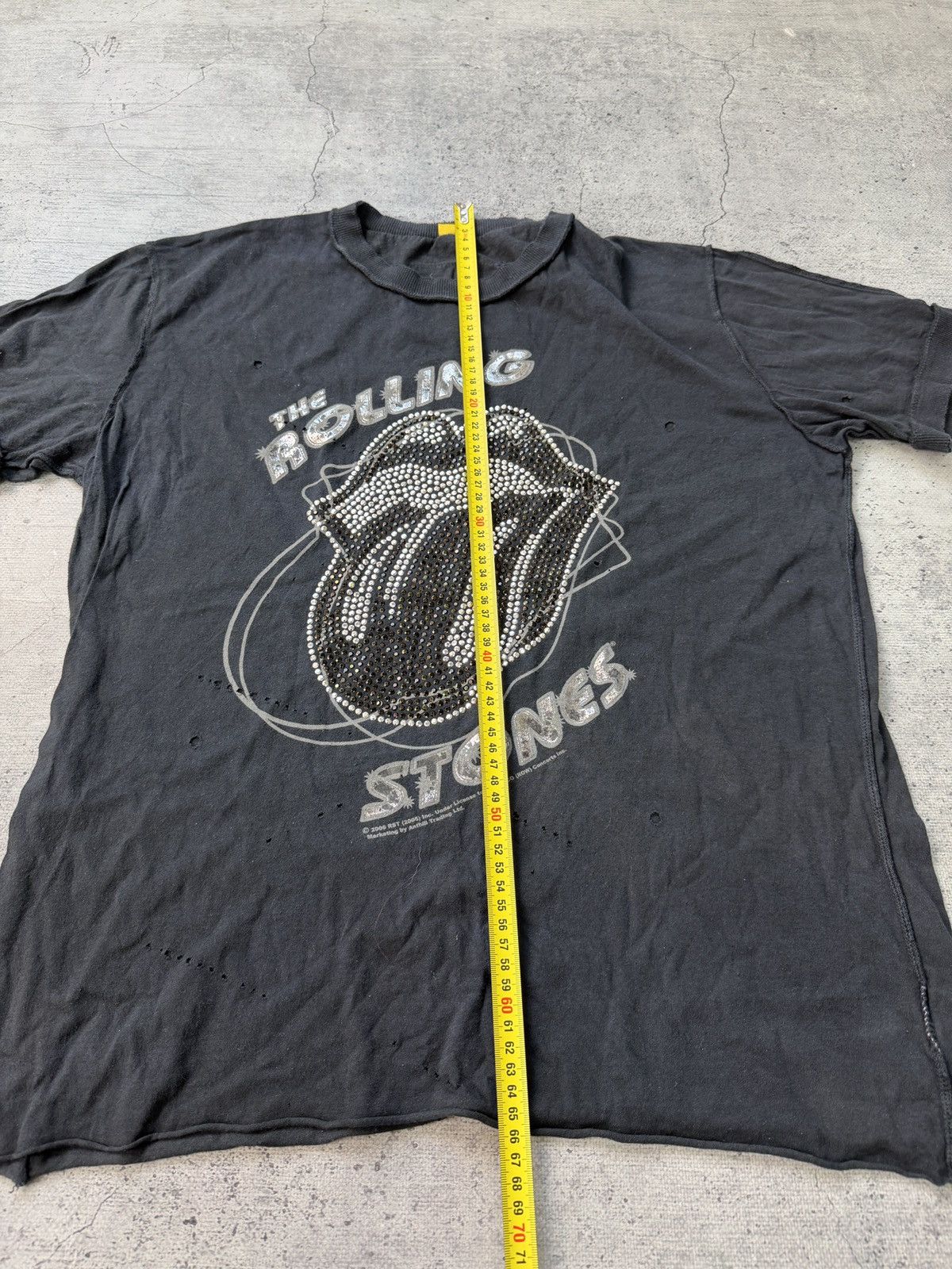 Band Tees Vintage The Roling Stones Faded Tee Size US M / EU 48-50 / 2 - 8 Thumbnail