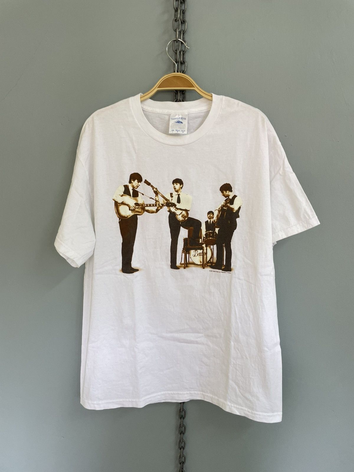 Band Tees Vintage Y2K The Beatles Apple corps promo t shirt Size US L / EU 52-54 / 3 - 1 Thumbnail