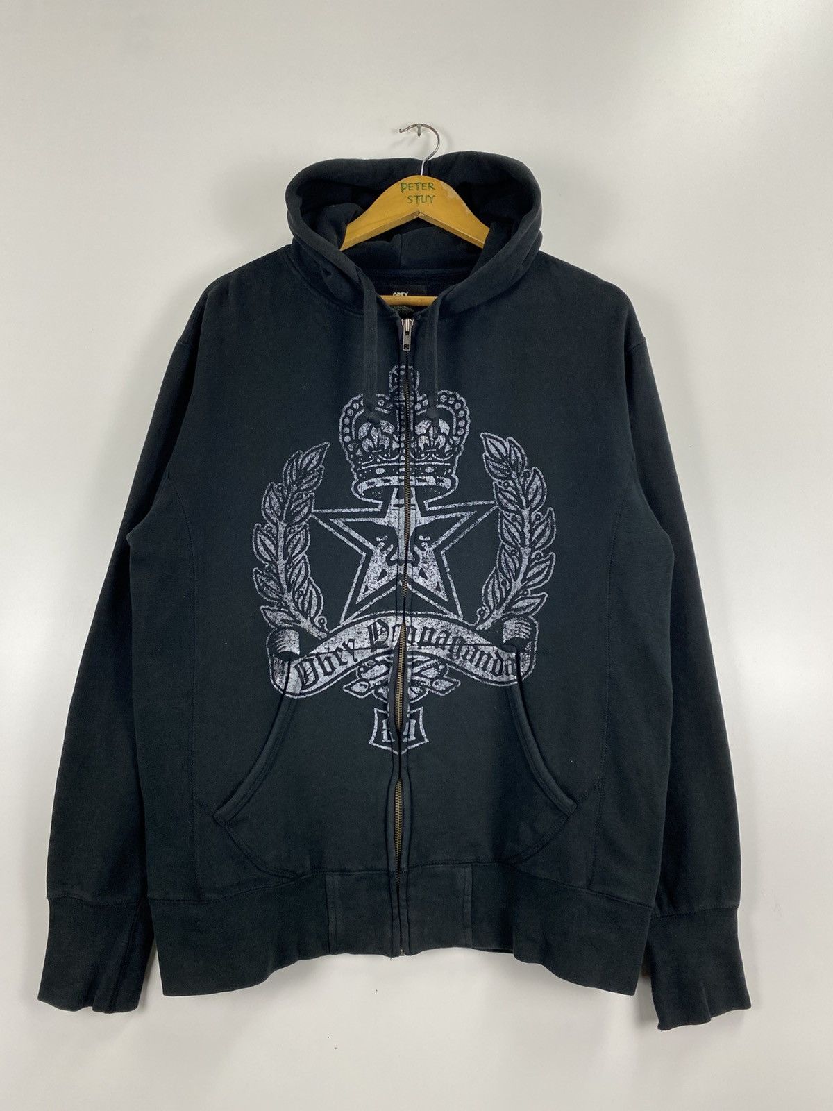 Obey × Vintage Vintage Obey Hoodies Size US M / EU 48-50 / 2 - 2 Thumbnail